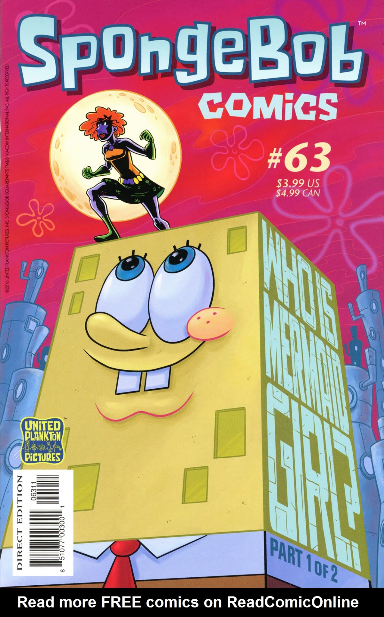 Read online SpongeBob Comics comic -  Issue #63 - 1