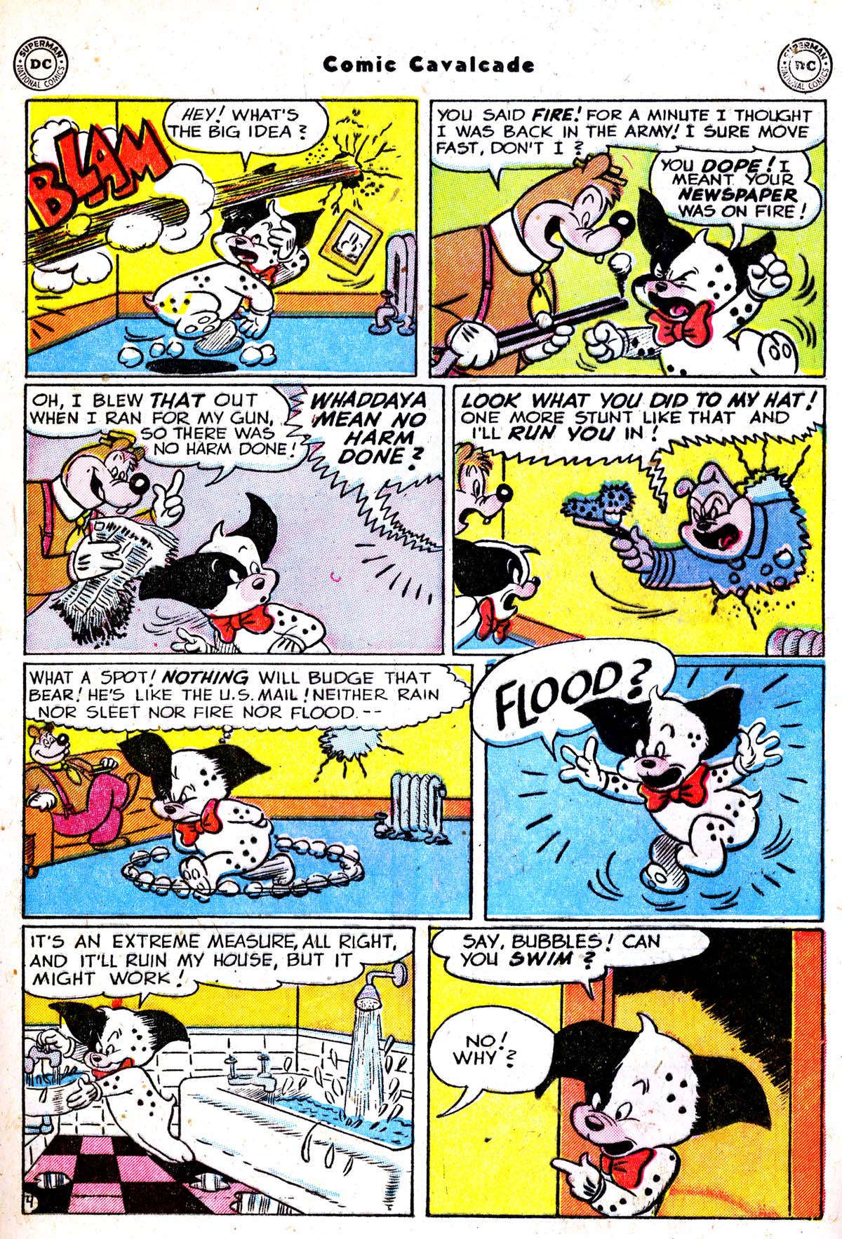 Read online Comic Cavalcade comic -  Issue #48 - 23