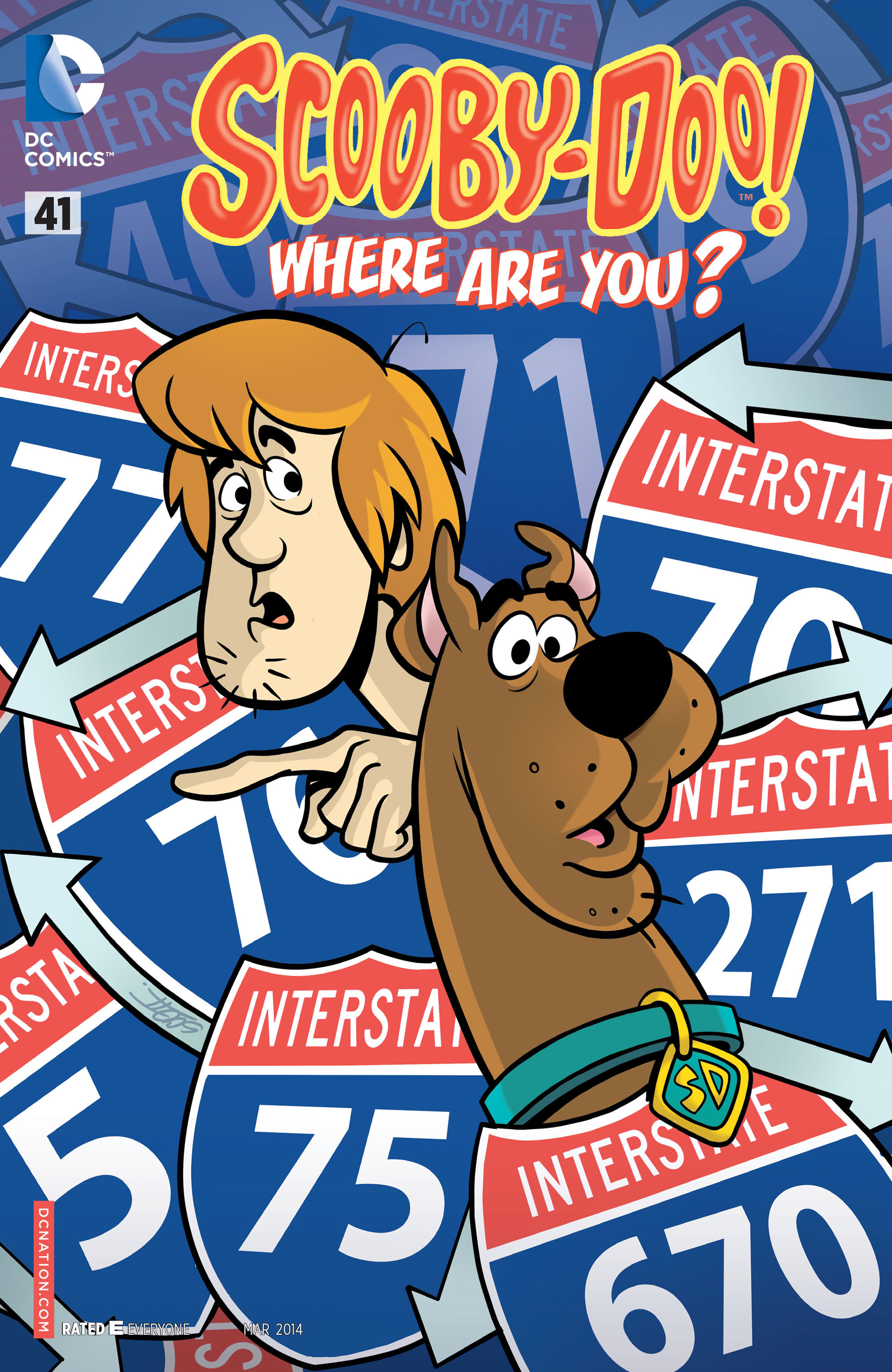 Read online Scooby-Doo: Where Are You? comic -  Issue #41 - 1