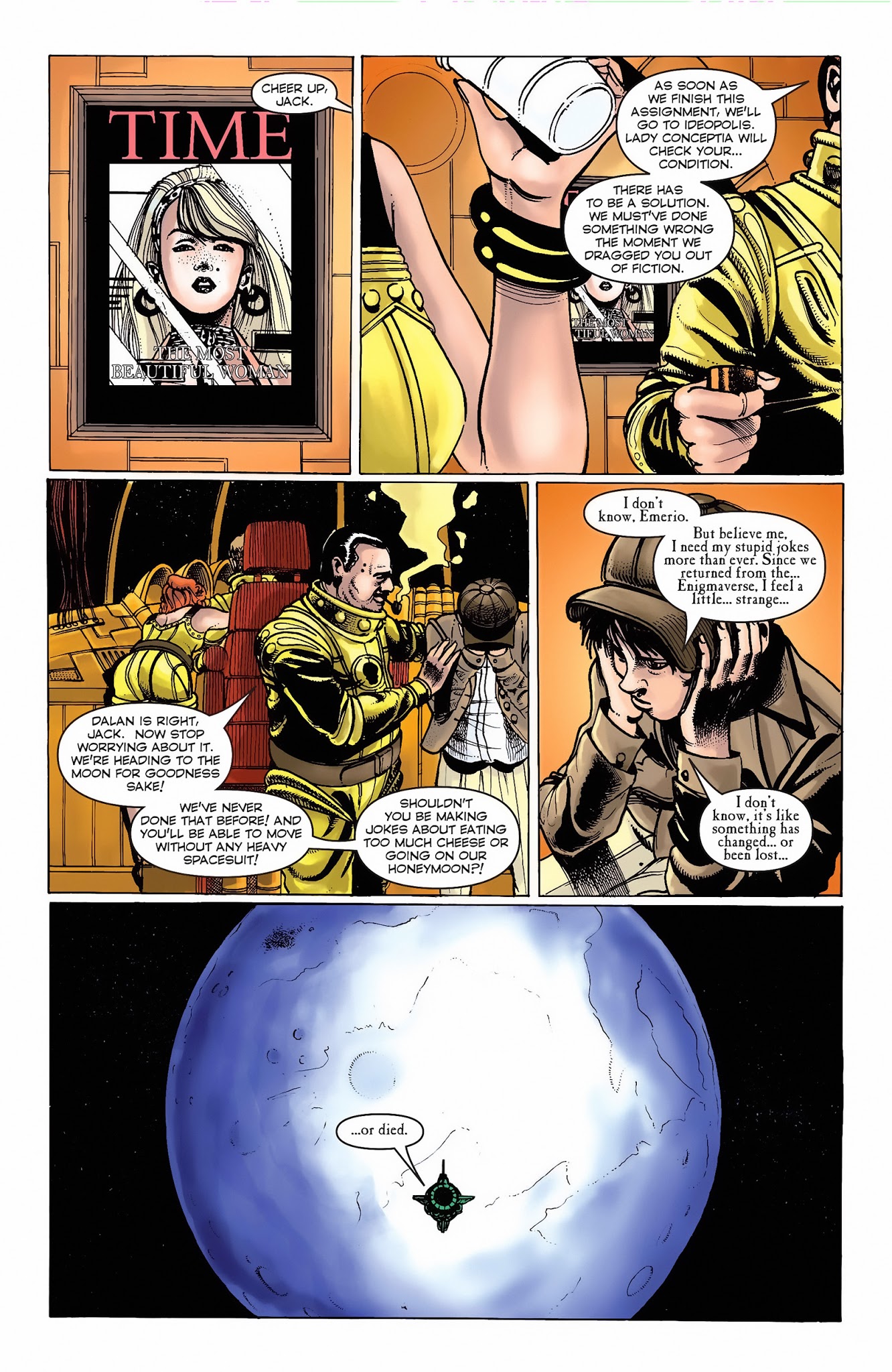 Read online Fictionauts comic -  Issue #3 - 3