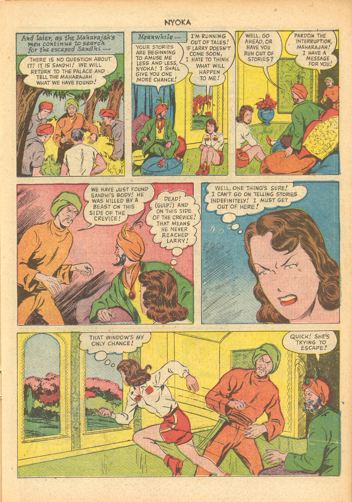 Read online Nyoka the Jungle Girl (1945) comic -  Issue #50 - 11