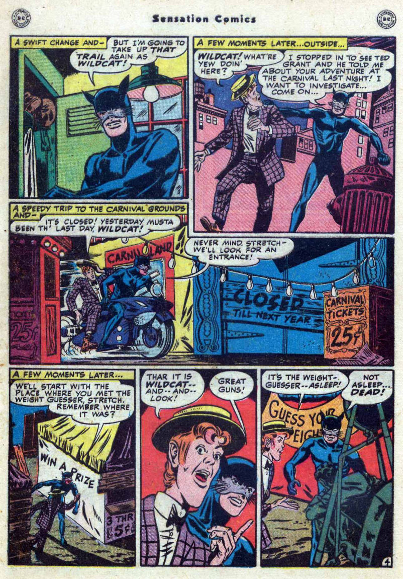 Read online Sensation (Mystery) Comics comic -  Issue #82 - 46