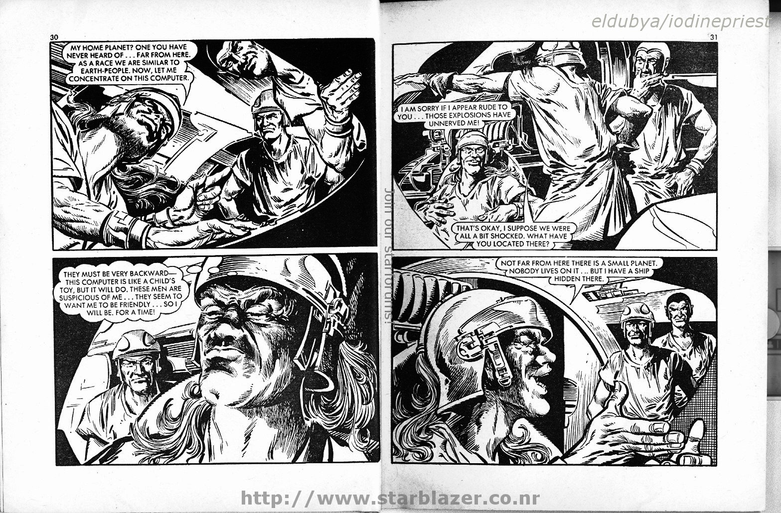 Read online Starblazer comic -  Issue #110 - 17
