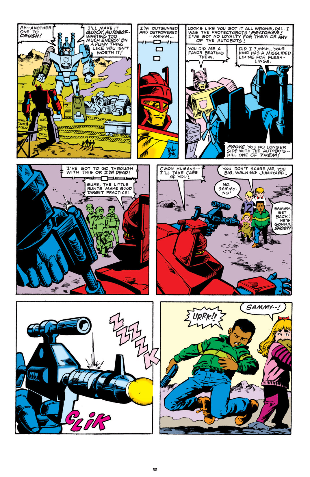 Read online The Transformers Classics comic -  Issue # TPB 3 - 236