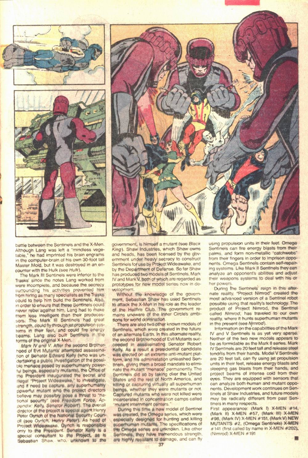 Read online The Official Handbook of the Marvel Universe Deluxe Edition comic -  Issue #11 - 39