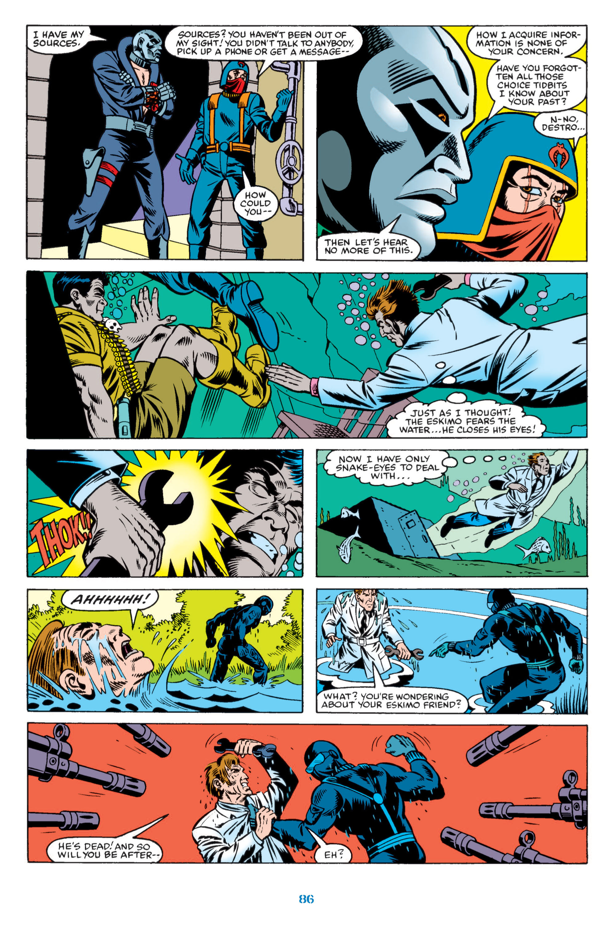 Read online Classic G.I. Joe comic -  Issue # TPB 2 (Part 1) - 87