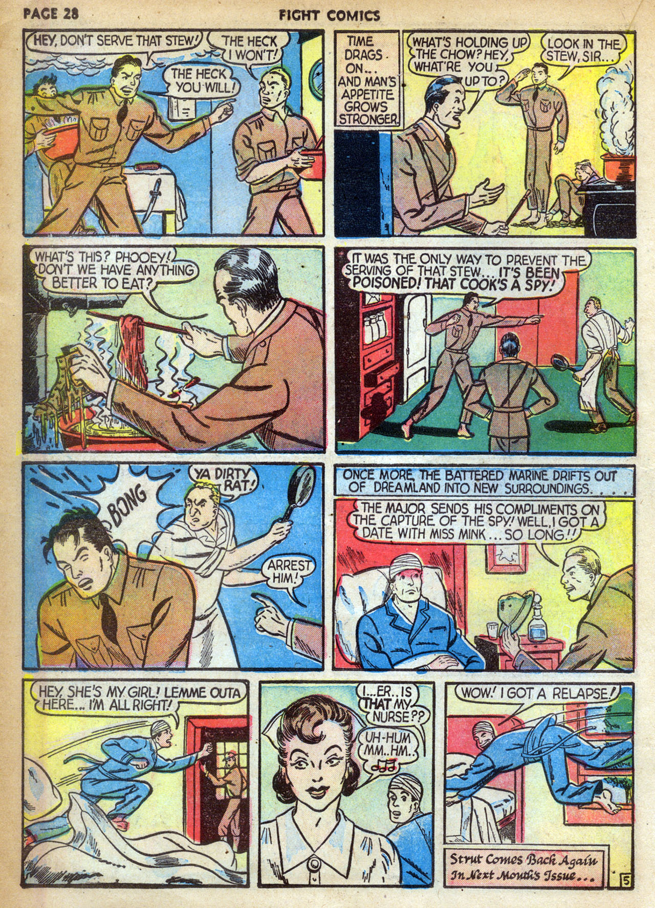 Read online Fight Comics comic -  Issue #8 - 30