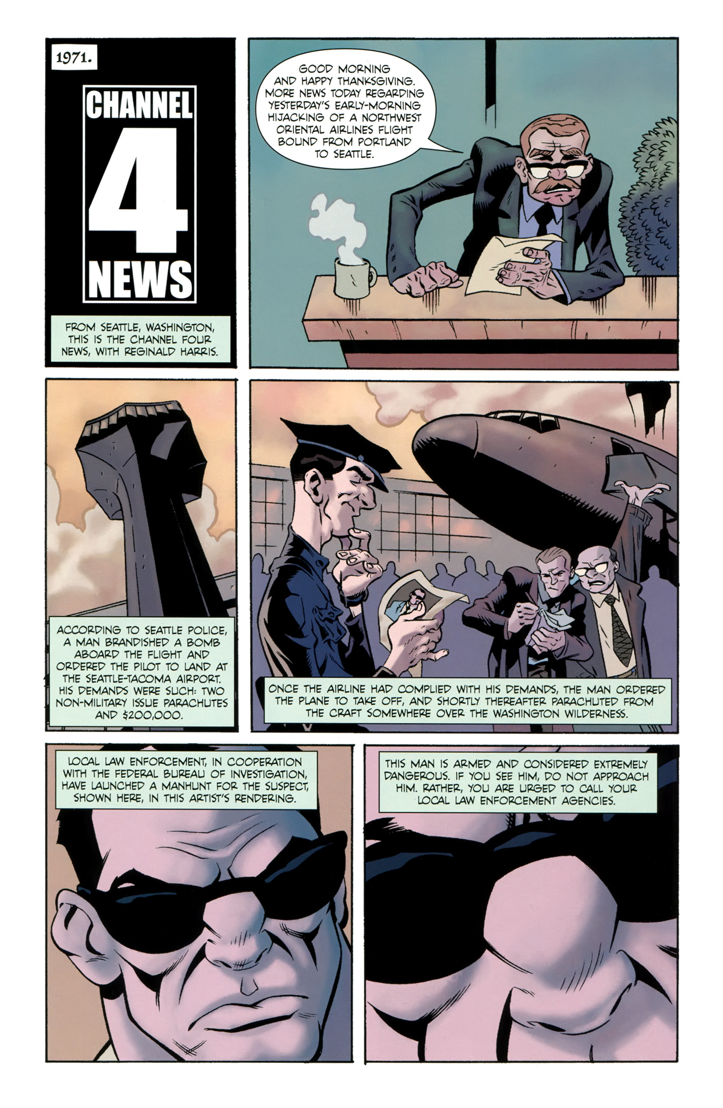 Read online The Secret History of D.B. Cooper comic -  Issue #1 - 4