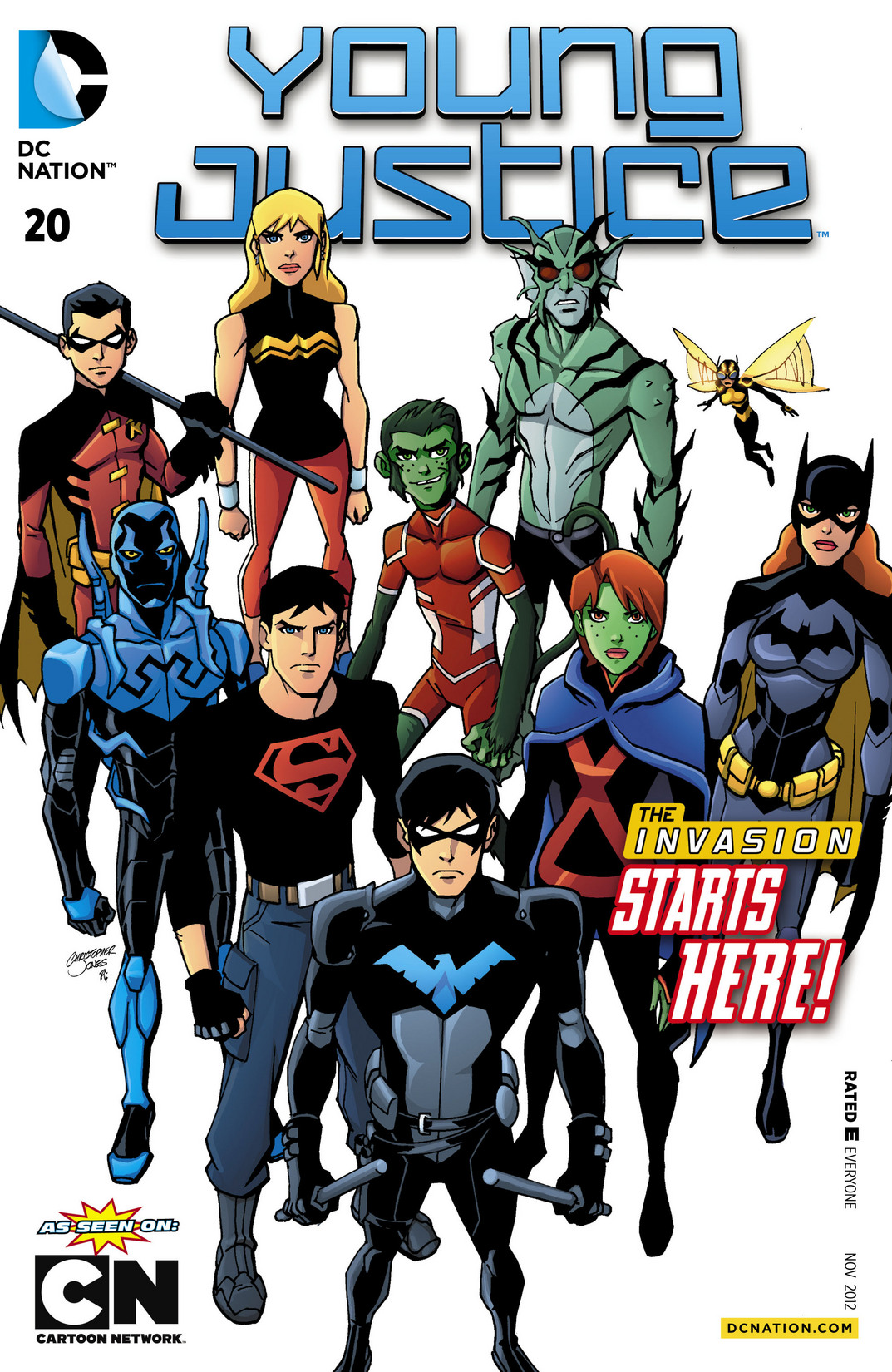 Read online Young Justice (2011) comic -  Issue #20 - 1