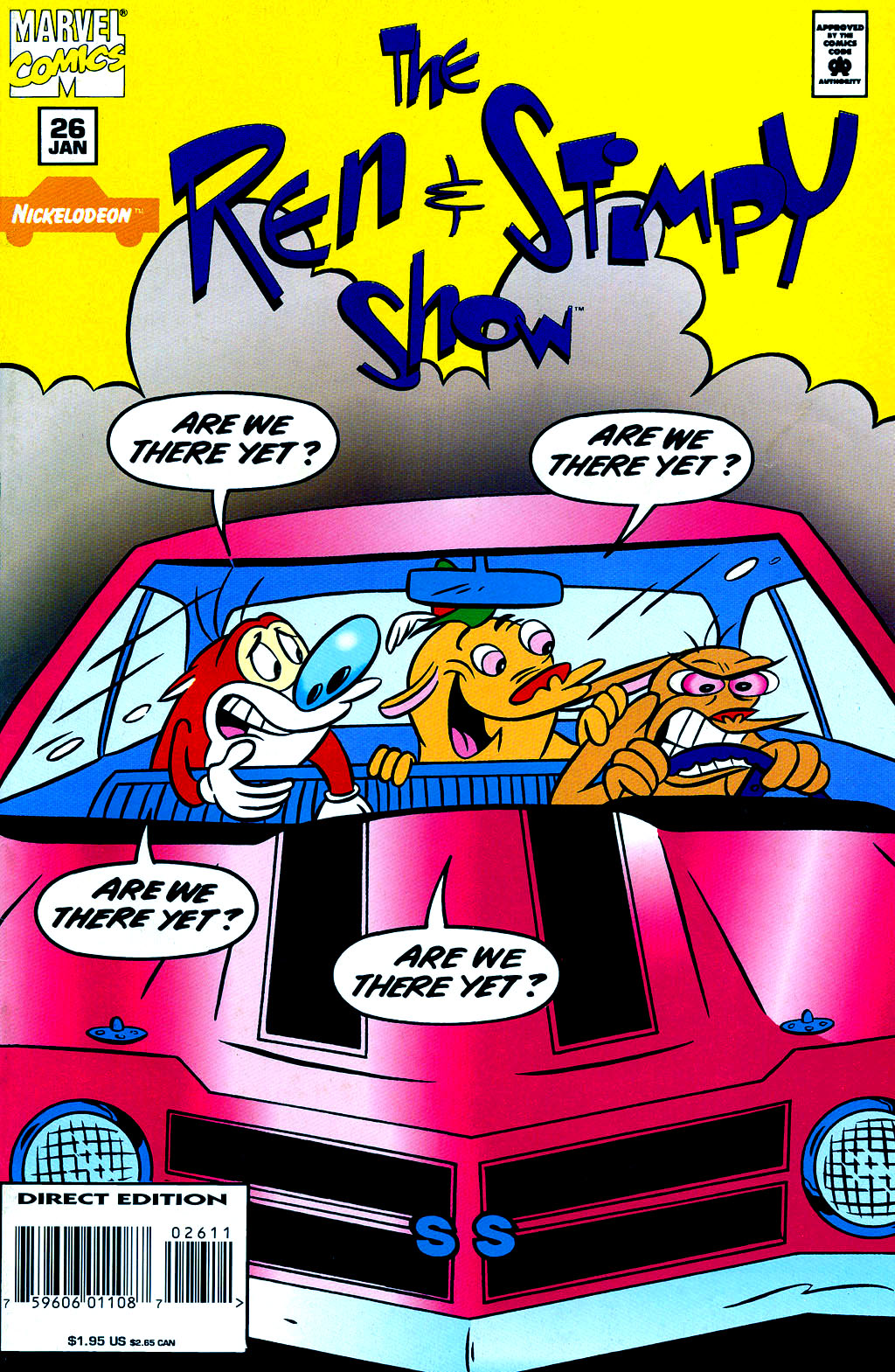 Read online The Ren & Stimpy Show comic -  Issue #26 - 1