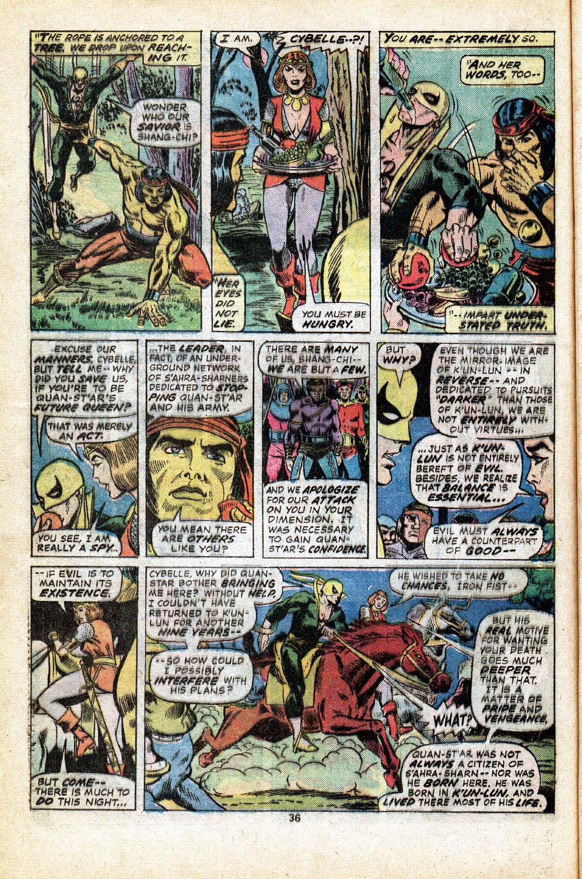Read online Master of Kung Fu (1974) comic -  Issue # _Annual 1 - 26