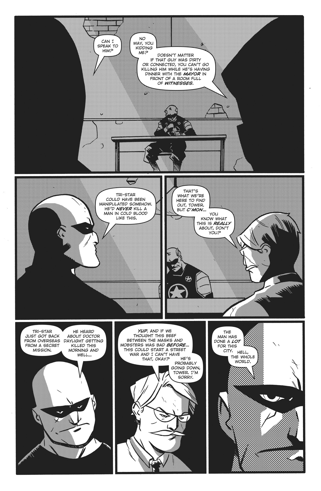 Read online Masks & Mobsters comic -  Issue #8 - 5