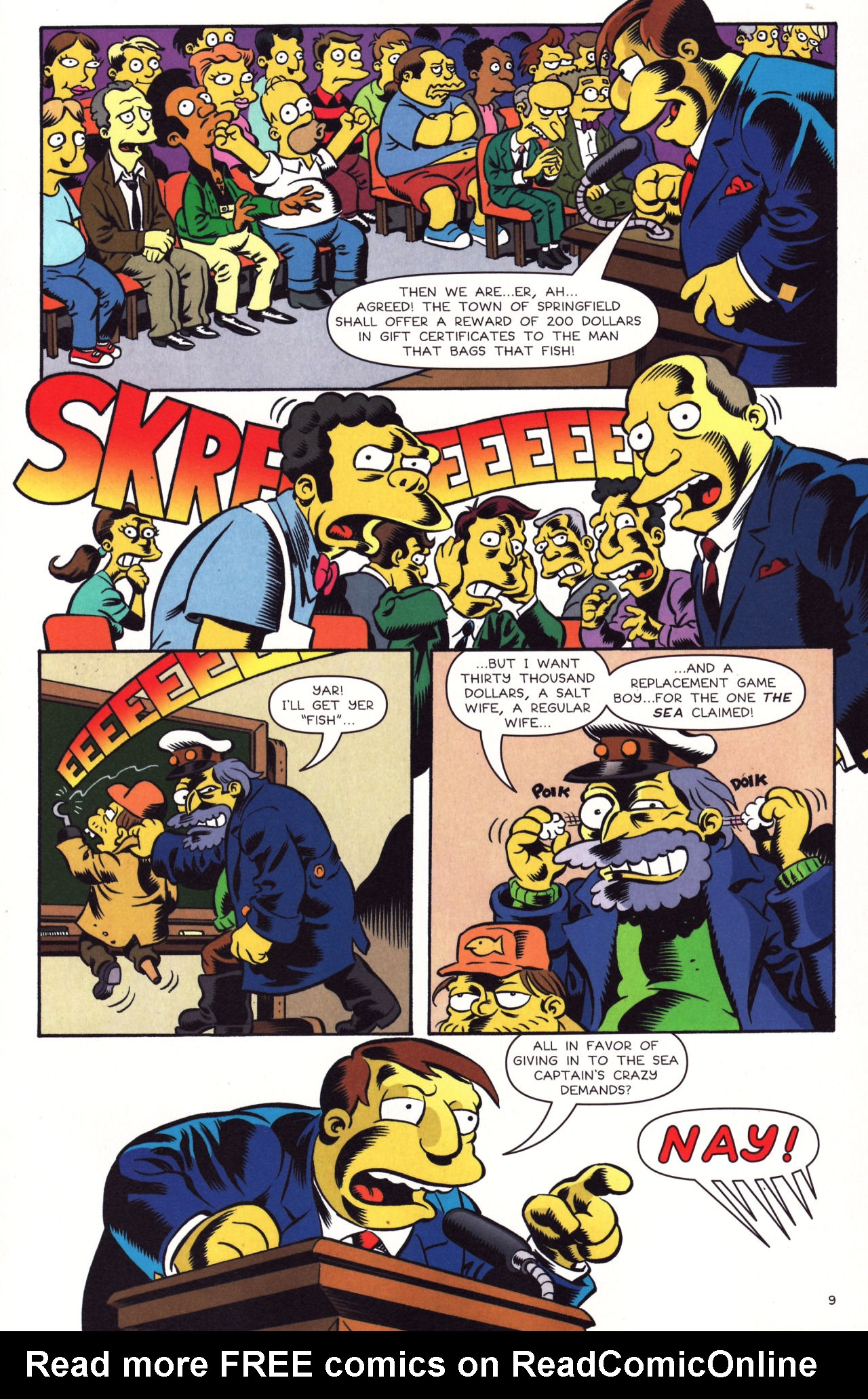 Read online Treehouse of Horror comic -  Issue #13 - 11