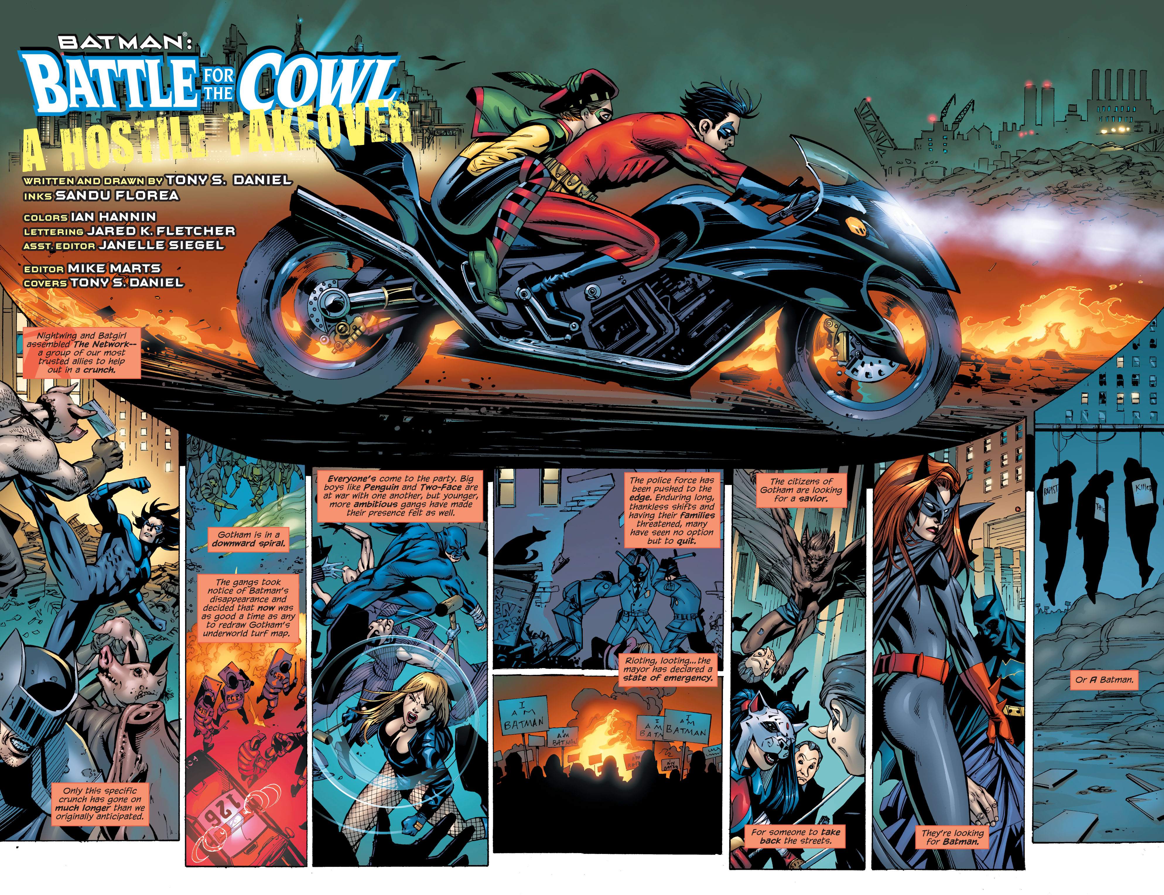 Read online Batman: Battle for the Cowl comic -  Issue #1 - 8
