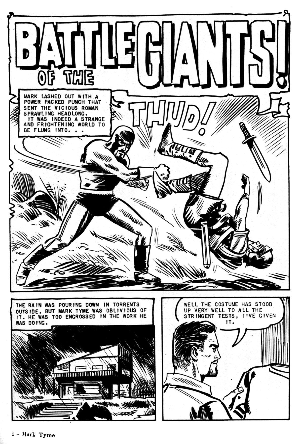 Read online Mark Tyme comic -  Issue #1 - 3
