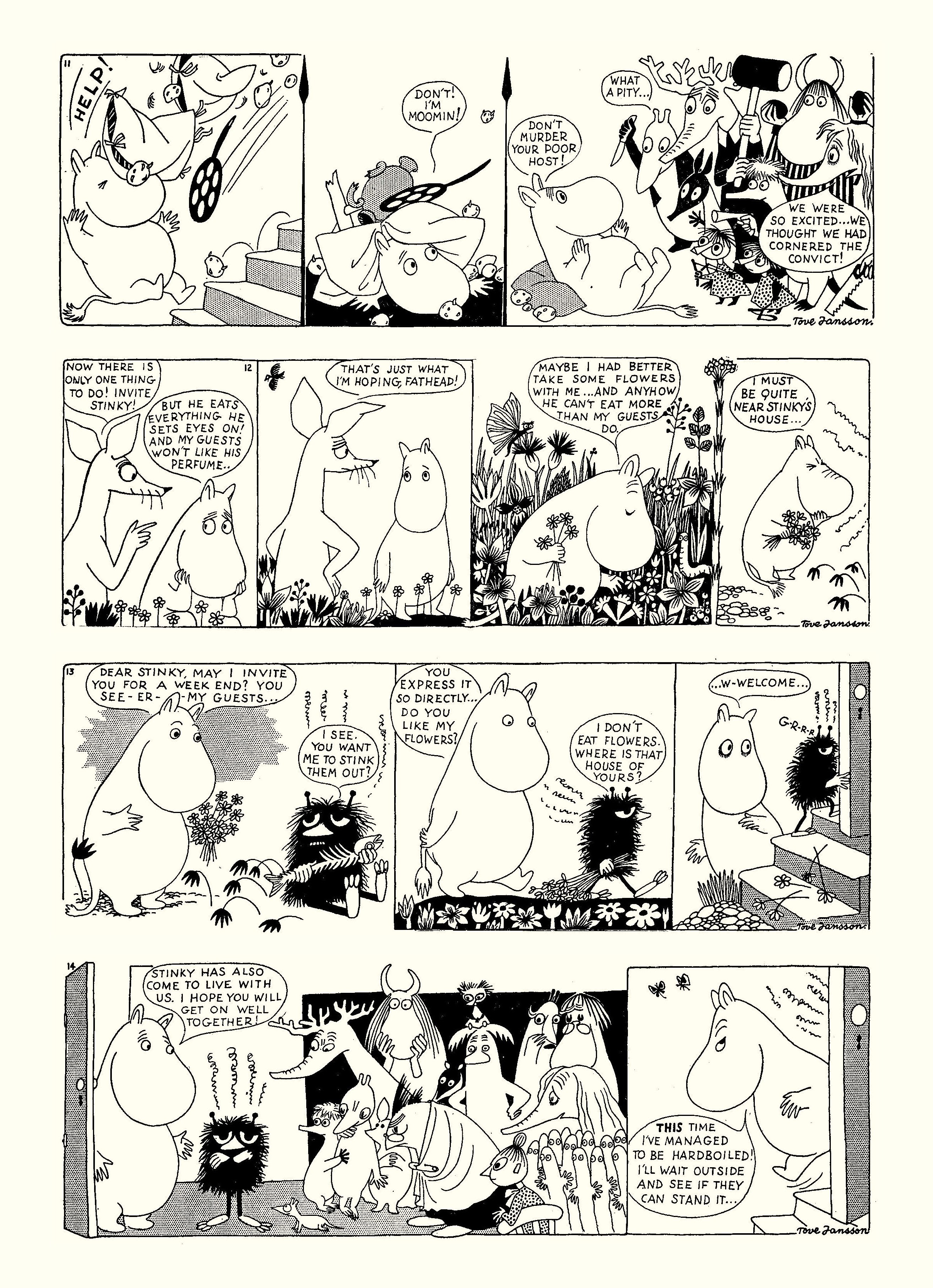 Read online Moomin: The Complete Tove Jansson Comic Strip comic -  Issue # TPB 1 - 9