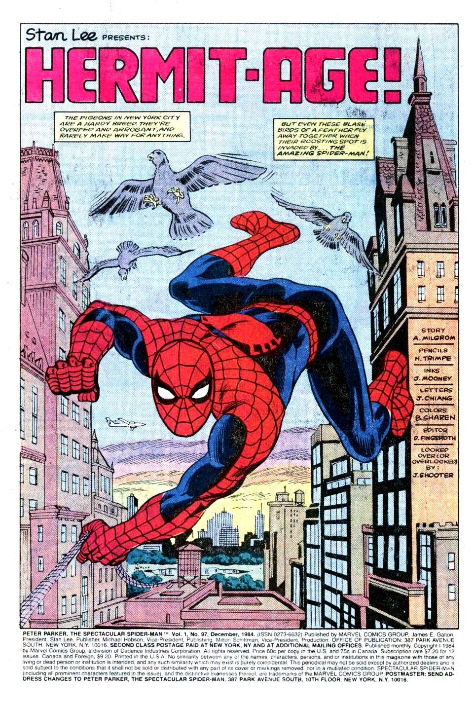 Read online The Spectacular Spider-Man (1976) comic -  Issue #97 - 2