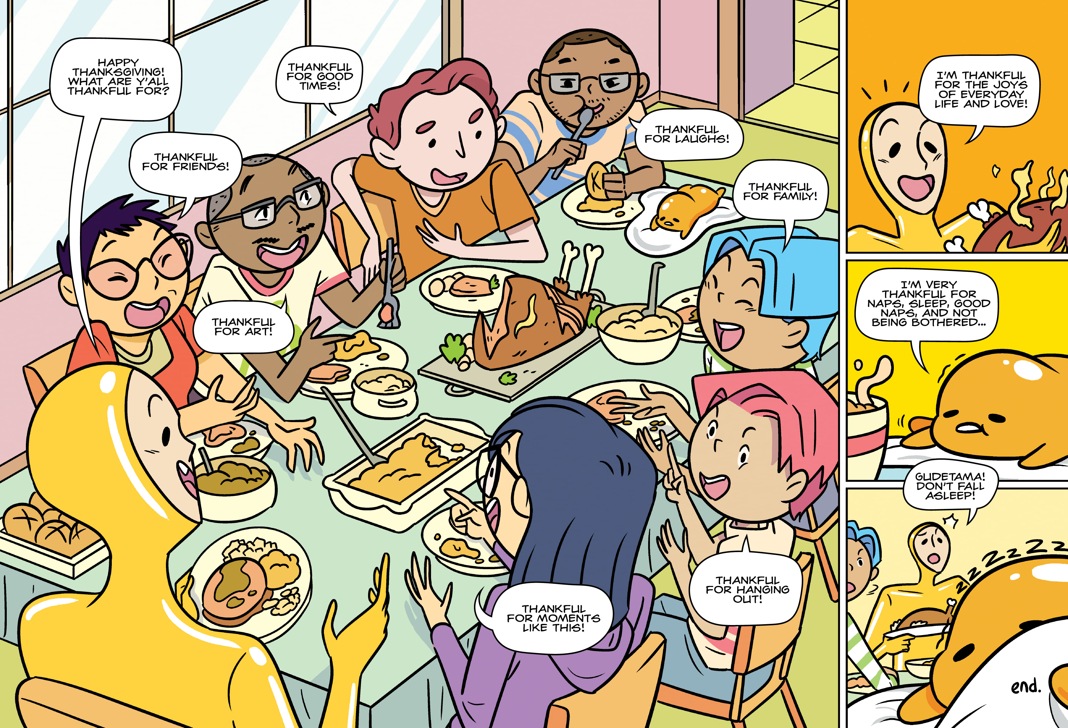 Read online Gudetama comic -  Issue # Surviving the Holidays - 24