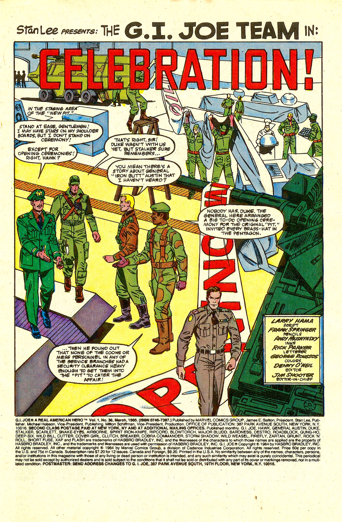 G.I. Joe: A Real American Hero 33 Page 1