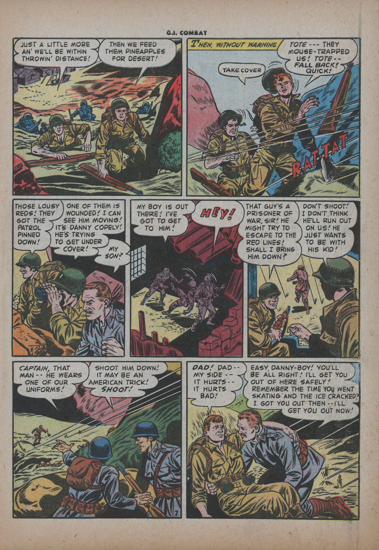 Read online G.I. Combat (1952) comic -  Issue #30 - 9