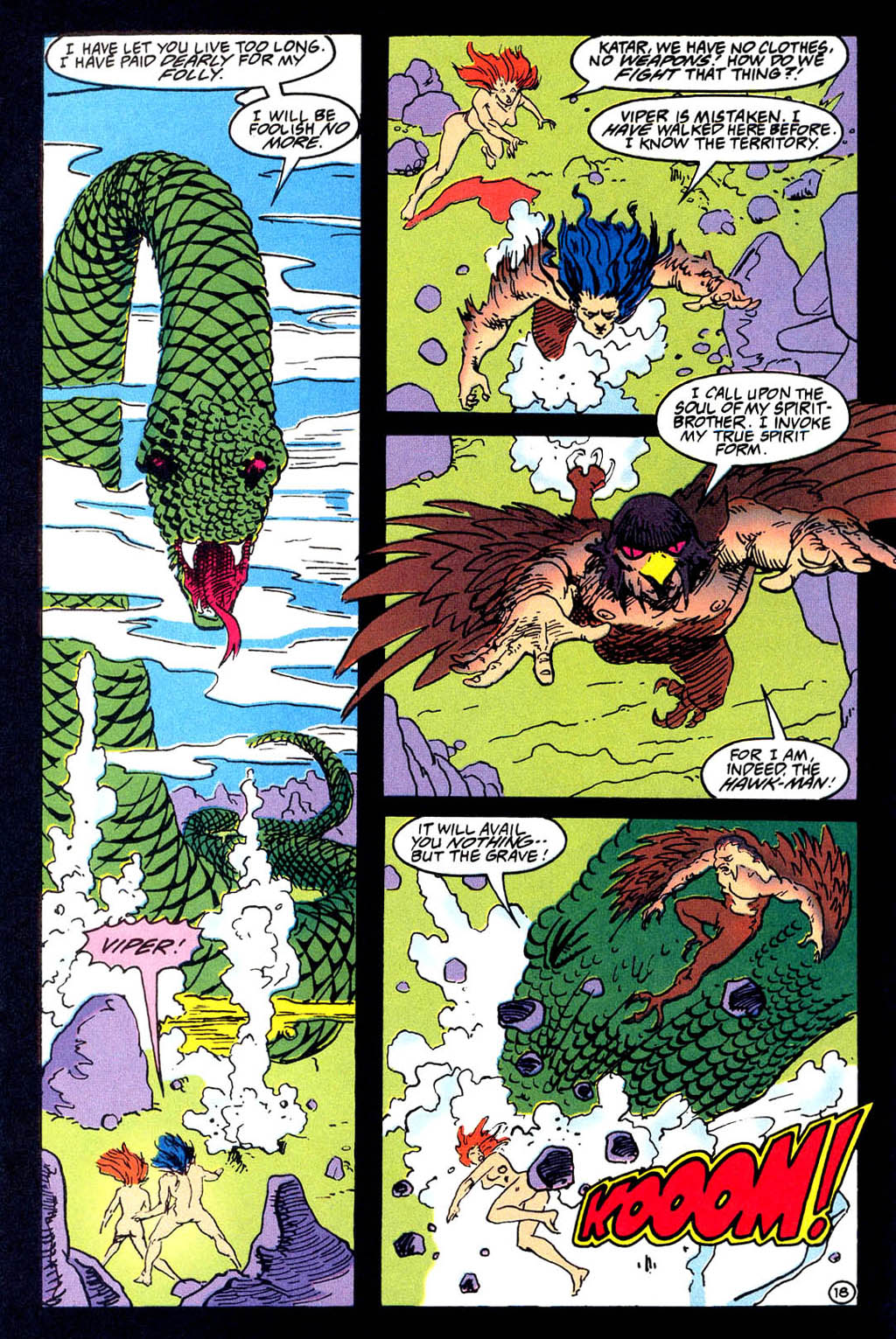 Hawkman (1993) Issue #6 #9 - English 19
