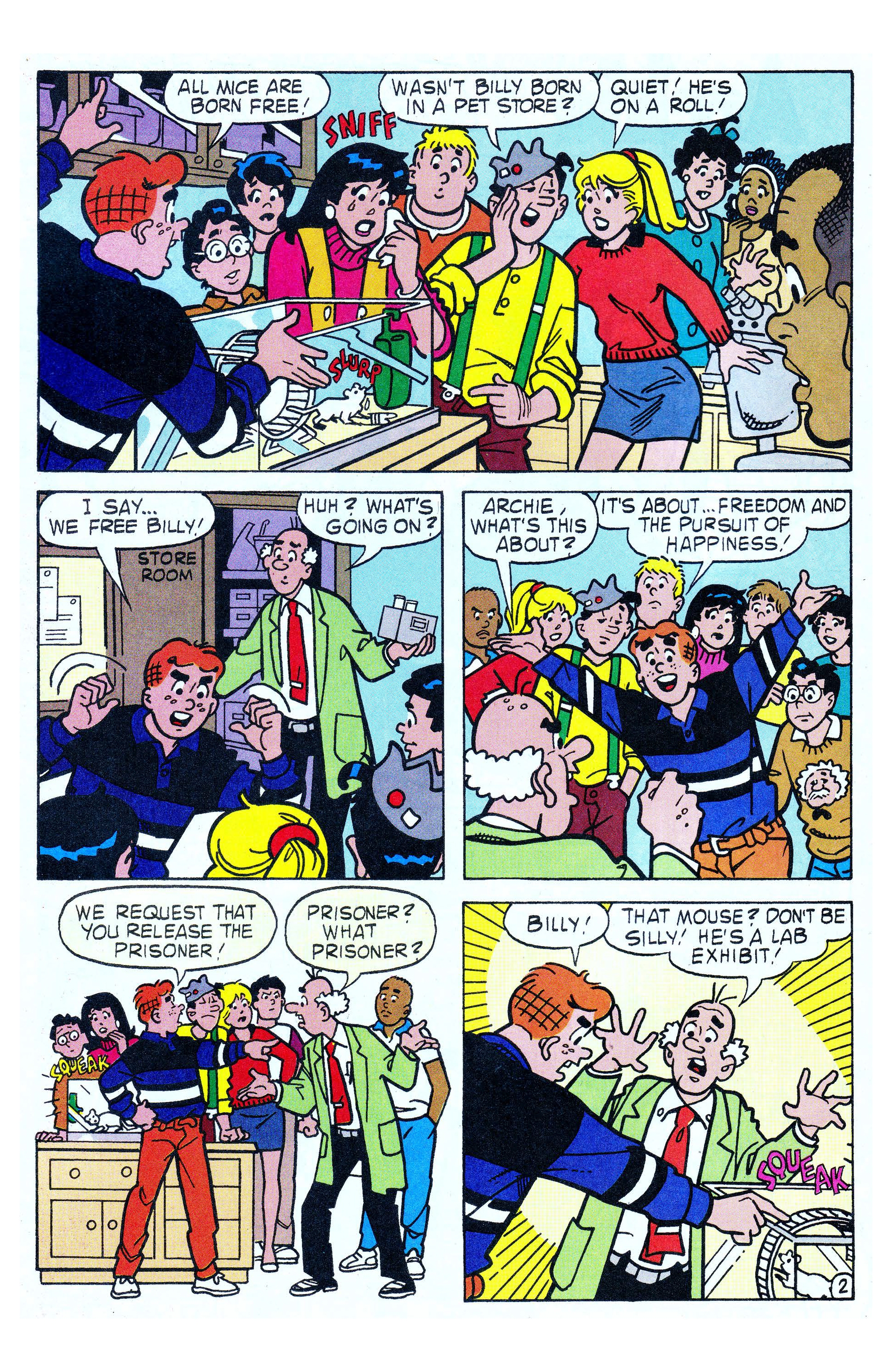 Read online Archie (1960) comic -  Issue #449 - 3