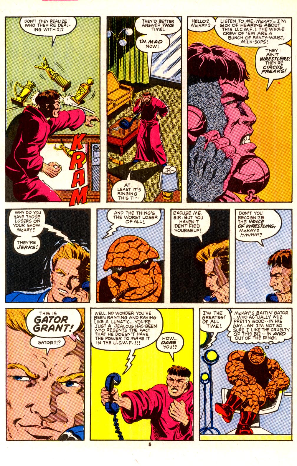 Read online The Thing comic -  Issue #29 - 6
