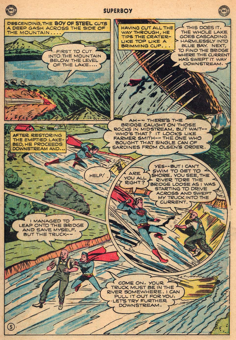 Read online Superboy (1949) comic -  Issue #6 - 16