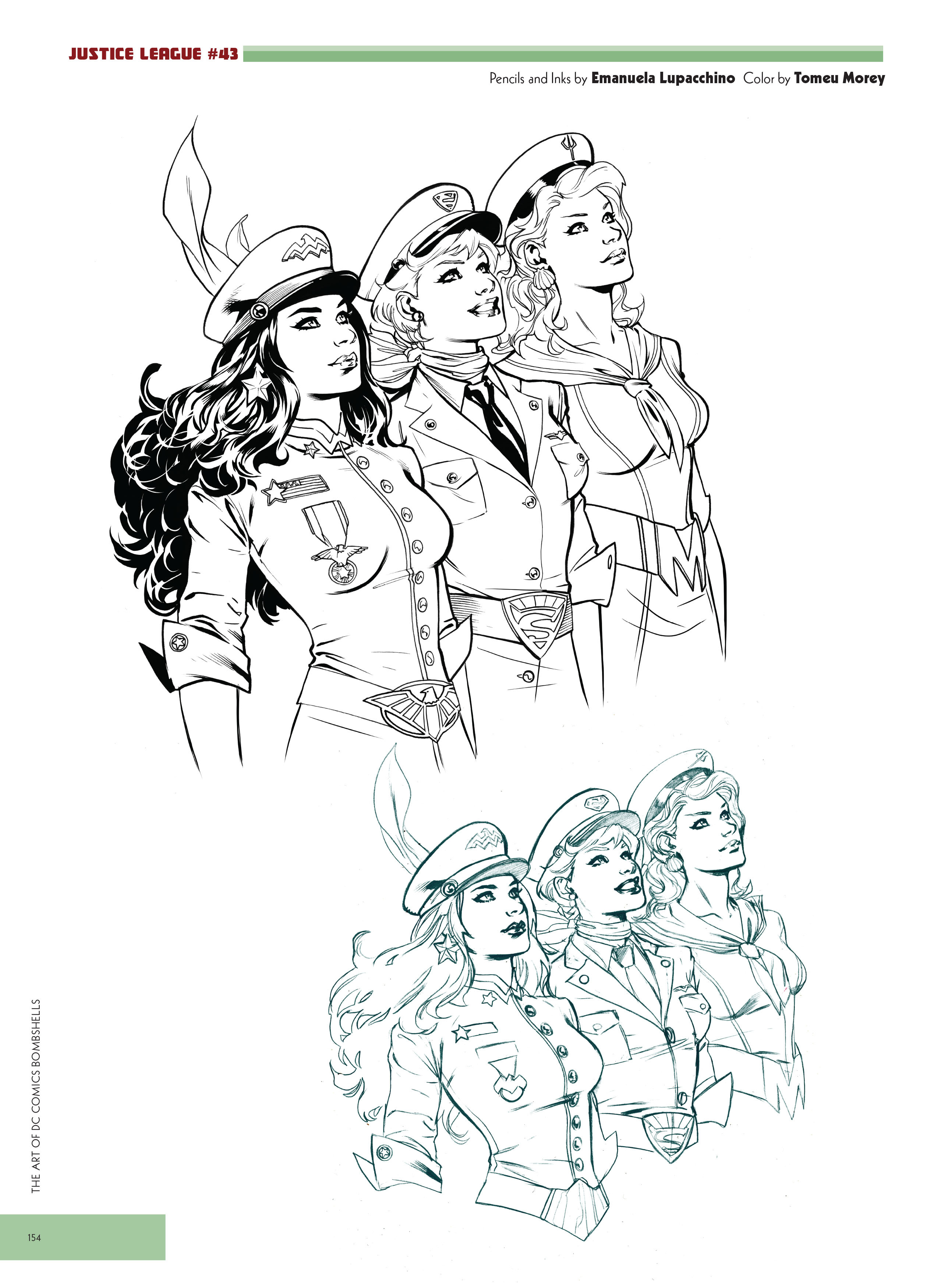 Read online The Art of DC Comics Bombshells comic -  Issue # TPB (Part 2) - 13