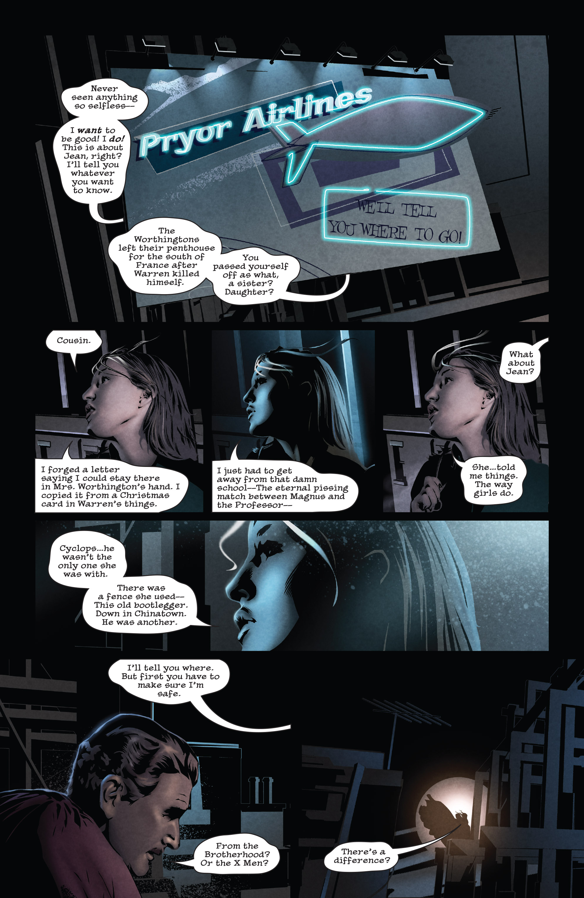 Read online X-Men Noir comic -  Issue #2 - 22