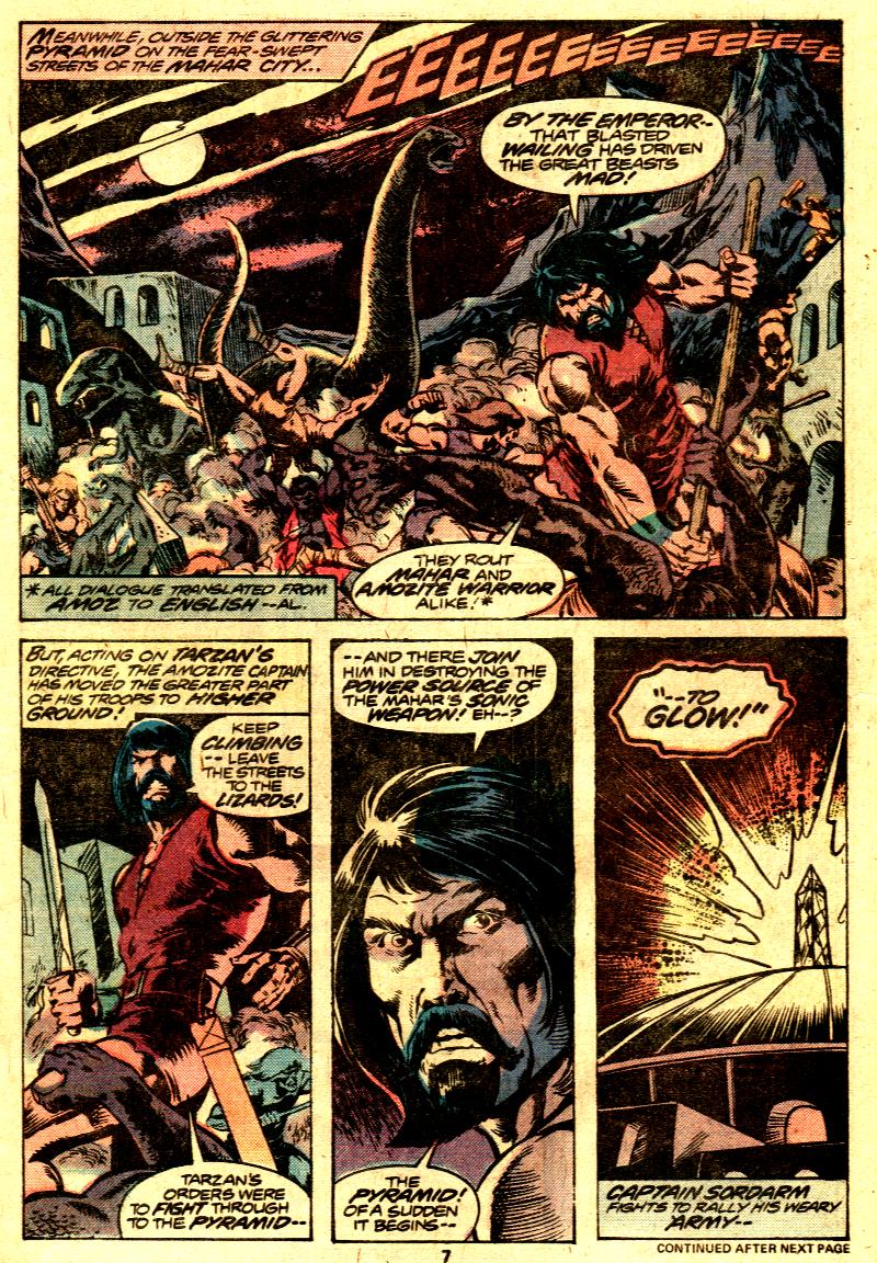 Read online Tarzan (1977) comic -  Issue #23 - 6