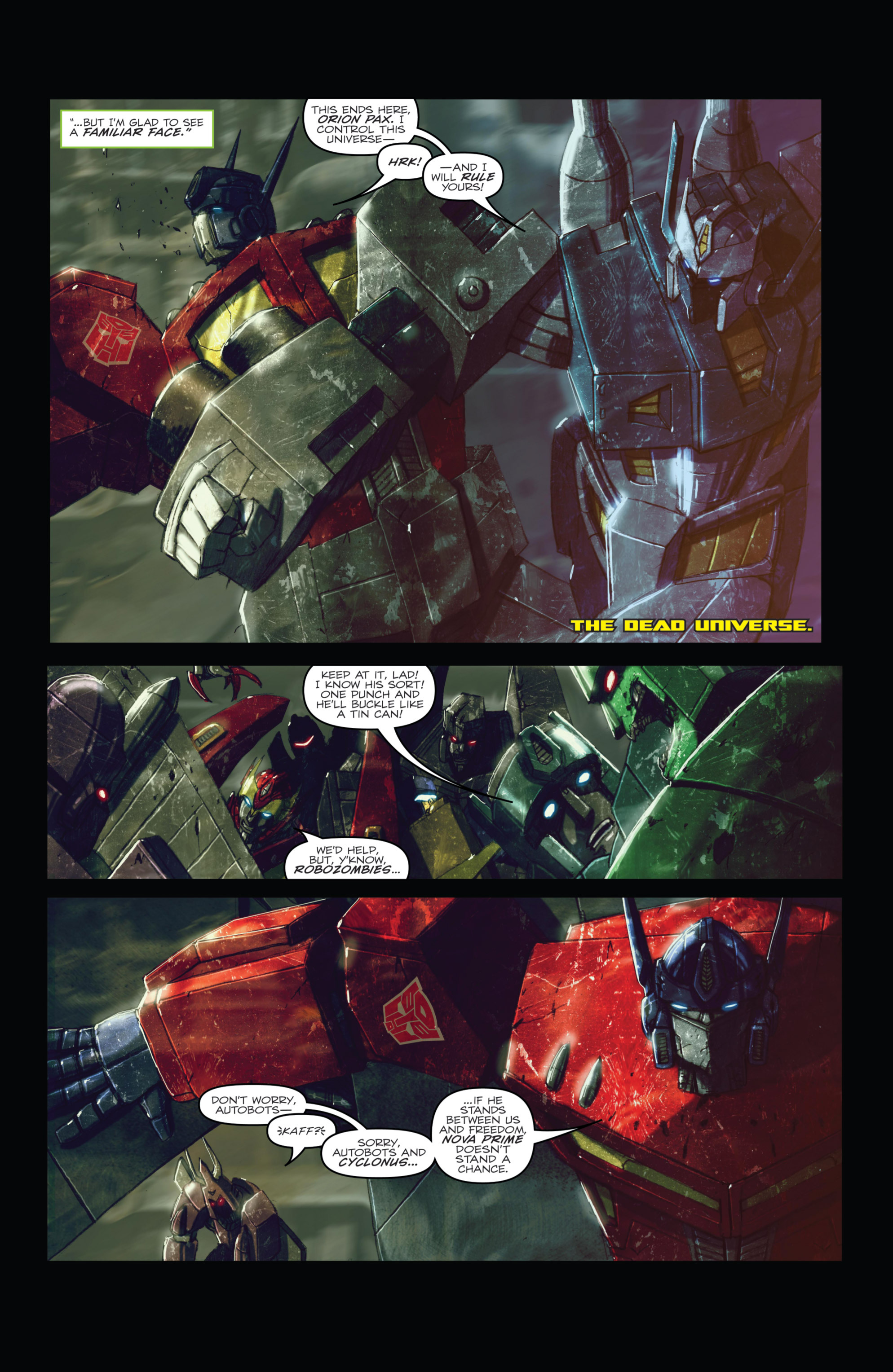 Read online Transformers: Robots In Disguise (2012) comic -  Issue #26 - 9