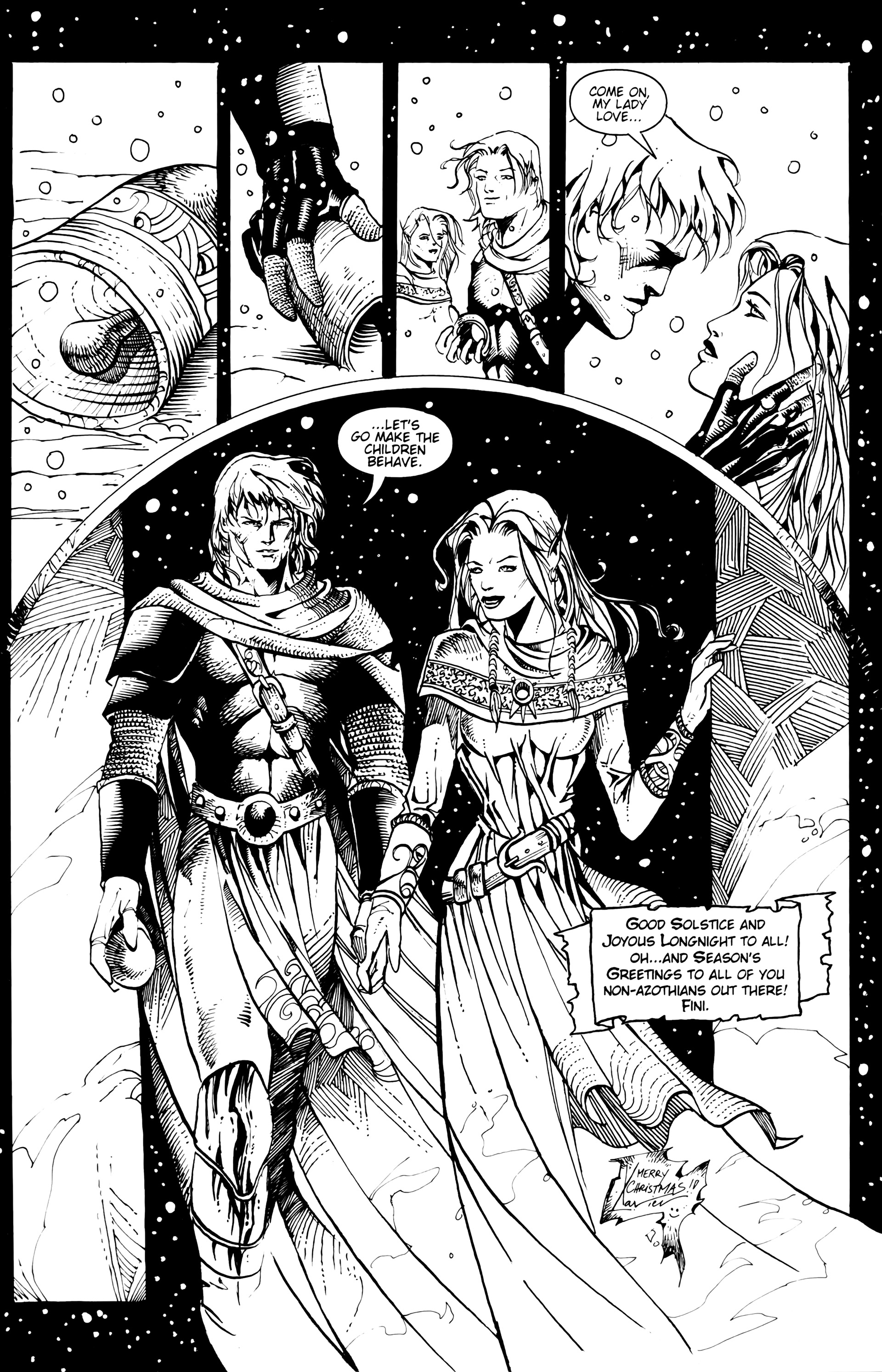 Read online A Caliber Christmas comic -  Issue # Full - 20