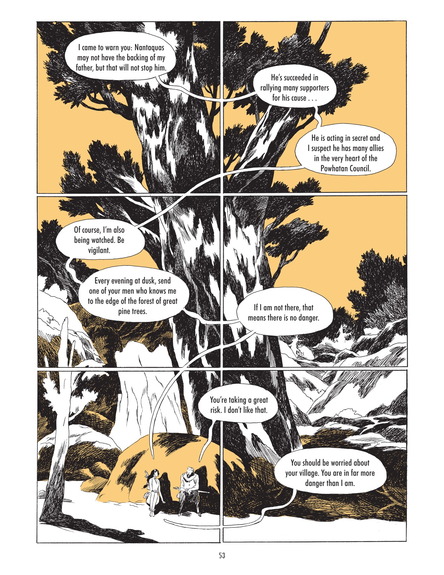 Read online Pocahontas: Princess of the New World comic -  Issue # TPB - 54