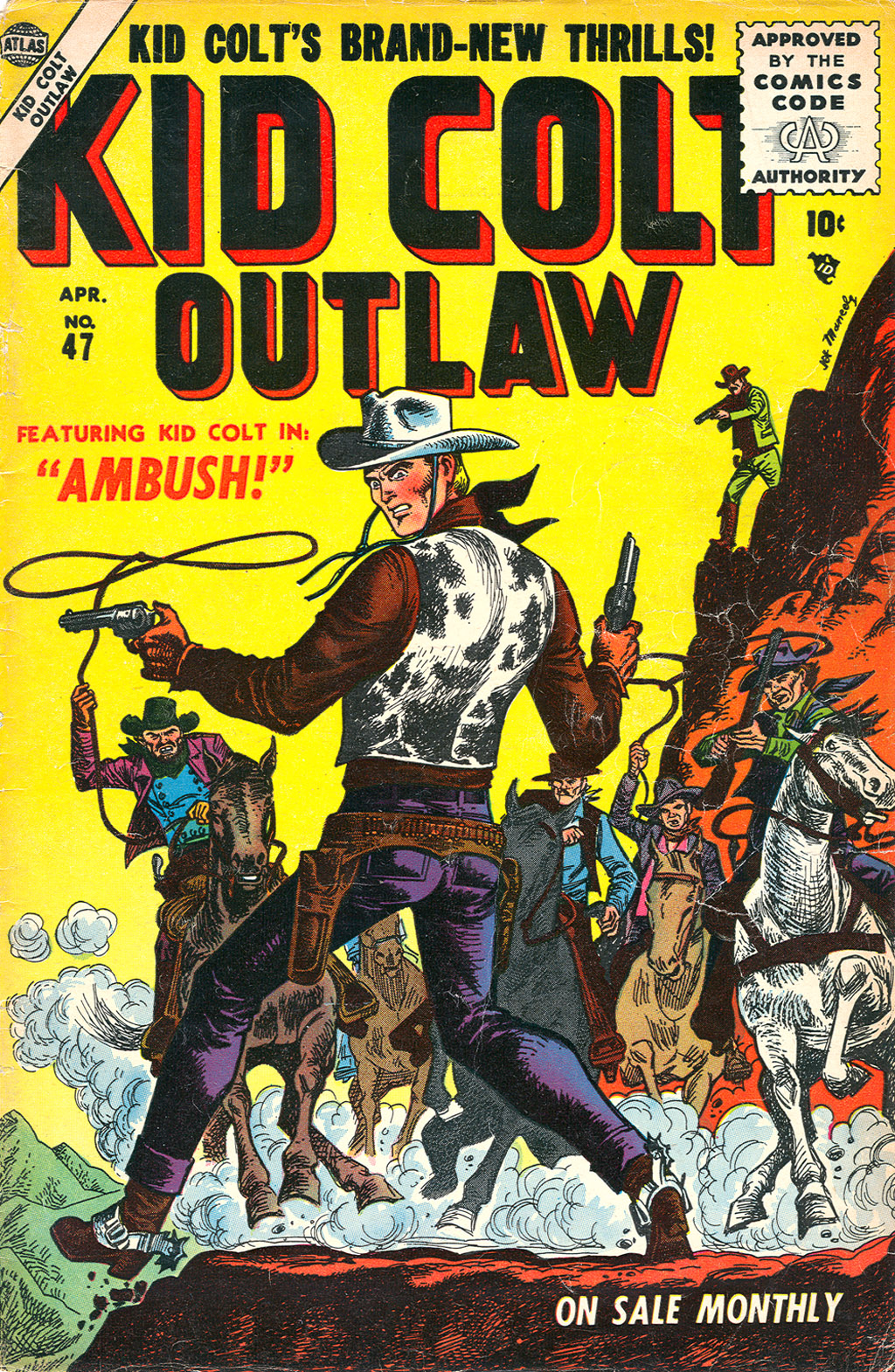 Read online Kid Colt Outlaw comic -  Issue #47 - 1