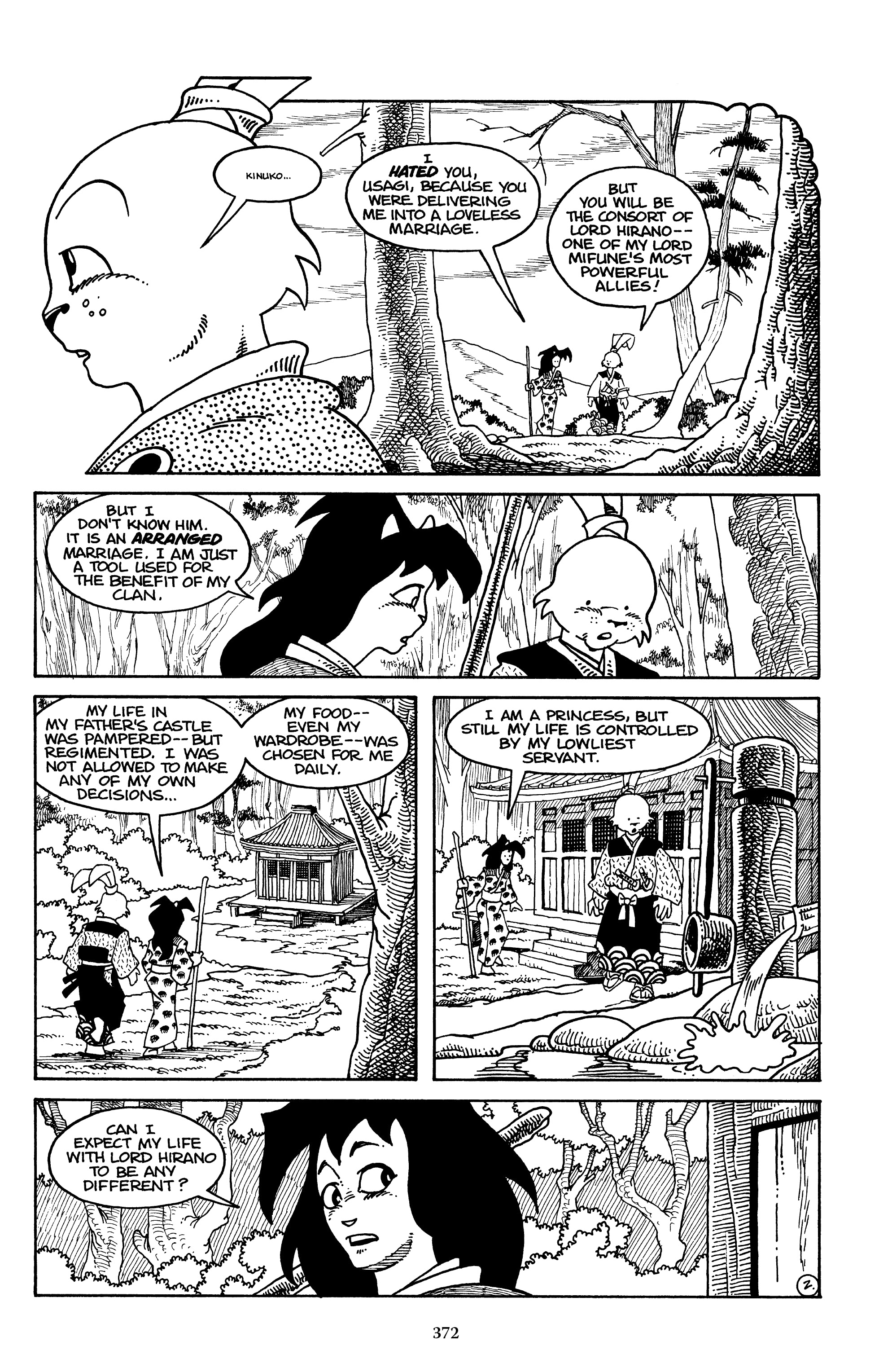 Read online The Usagi Yojimbo Saga (2021) comic -  Issue # TPB 1 (Part 4) - 60