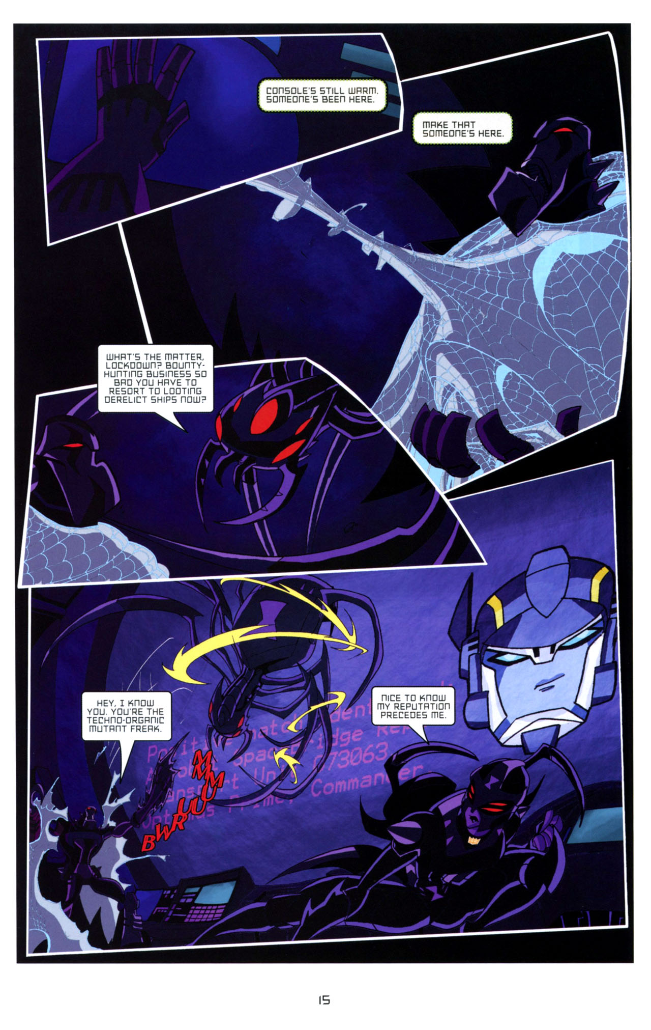 Read online Transformers Animated: The Arrival comic -  Issue #4 - 18