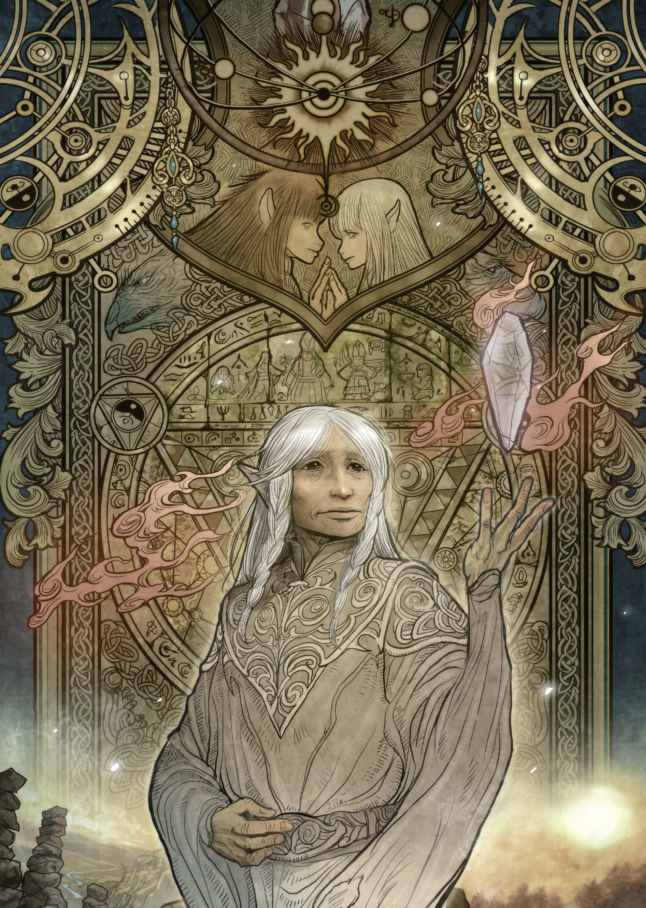 Read online Jim Henson's The Dark Crystal Artist Tribute comic -  Issue # TPB - 90