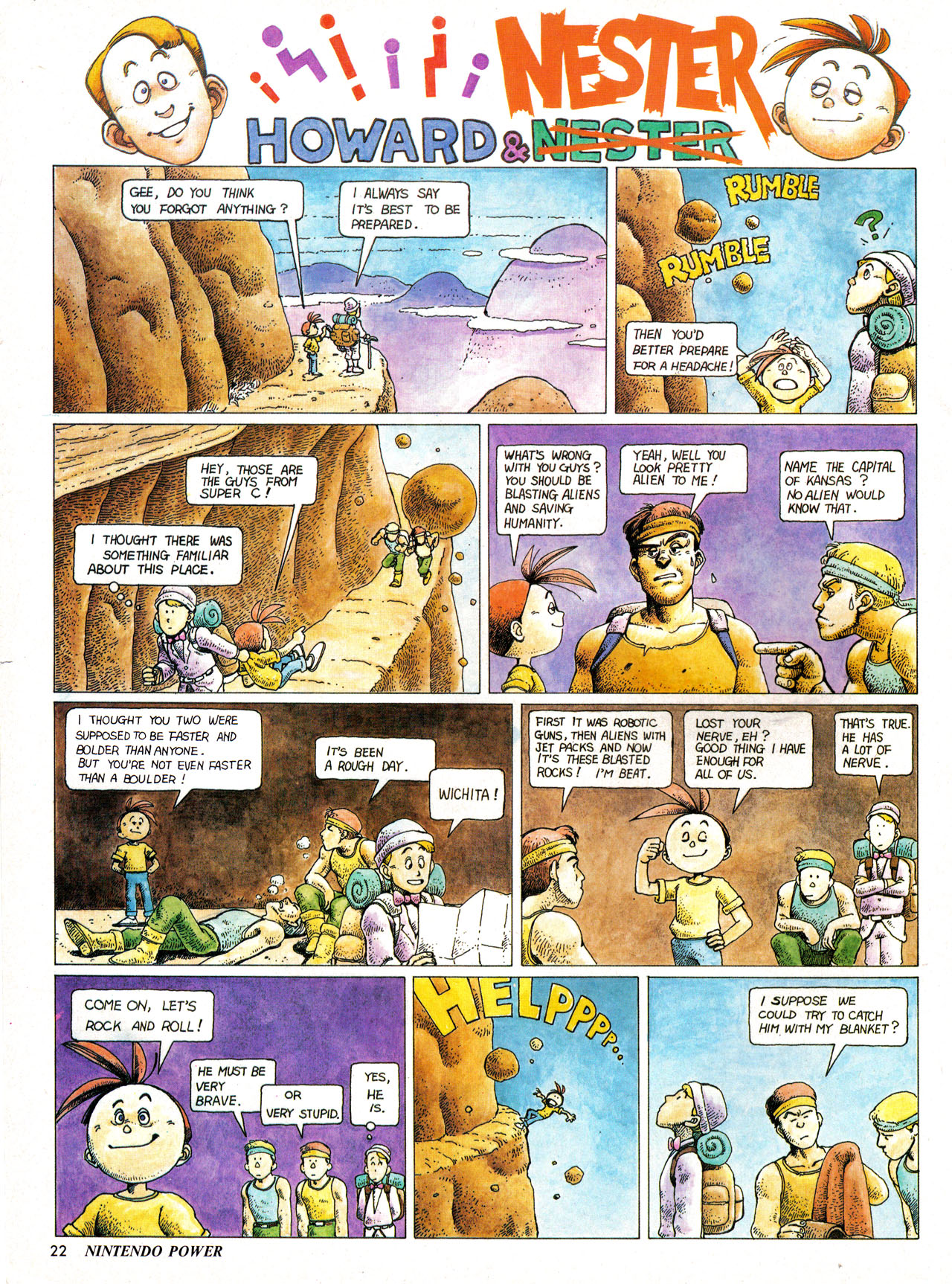 Read online Nintendo Power comic -  Issue #14 - 23
