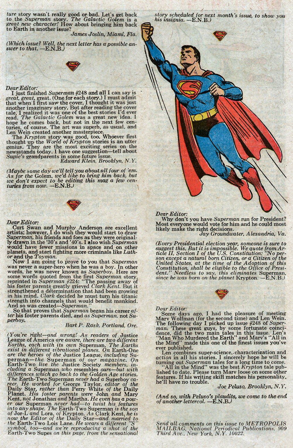 Read online Superman (1939) comic -  Issue #253 - 32