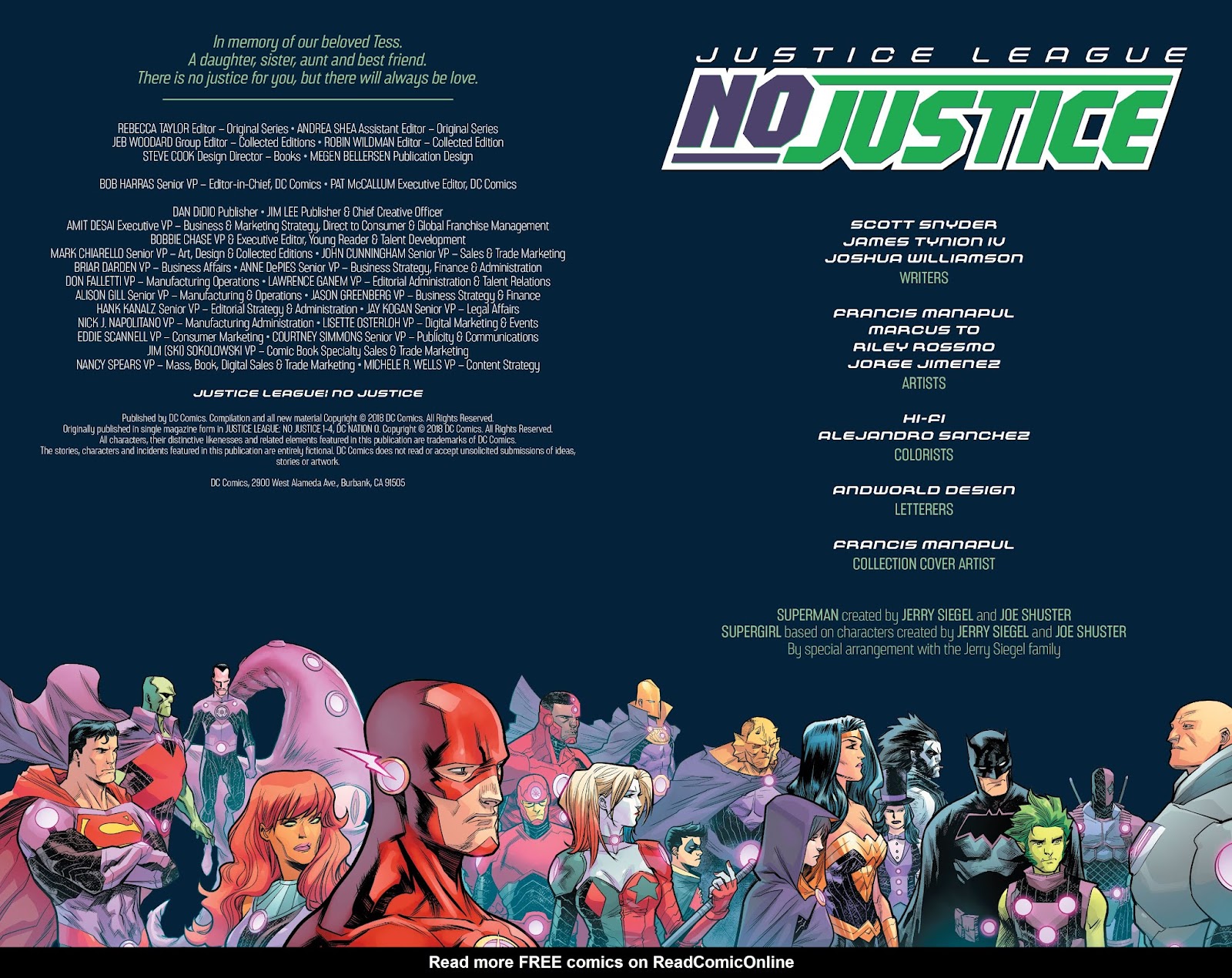 Justice League: No Justice issue TPB - Page 3
