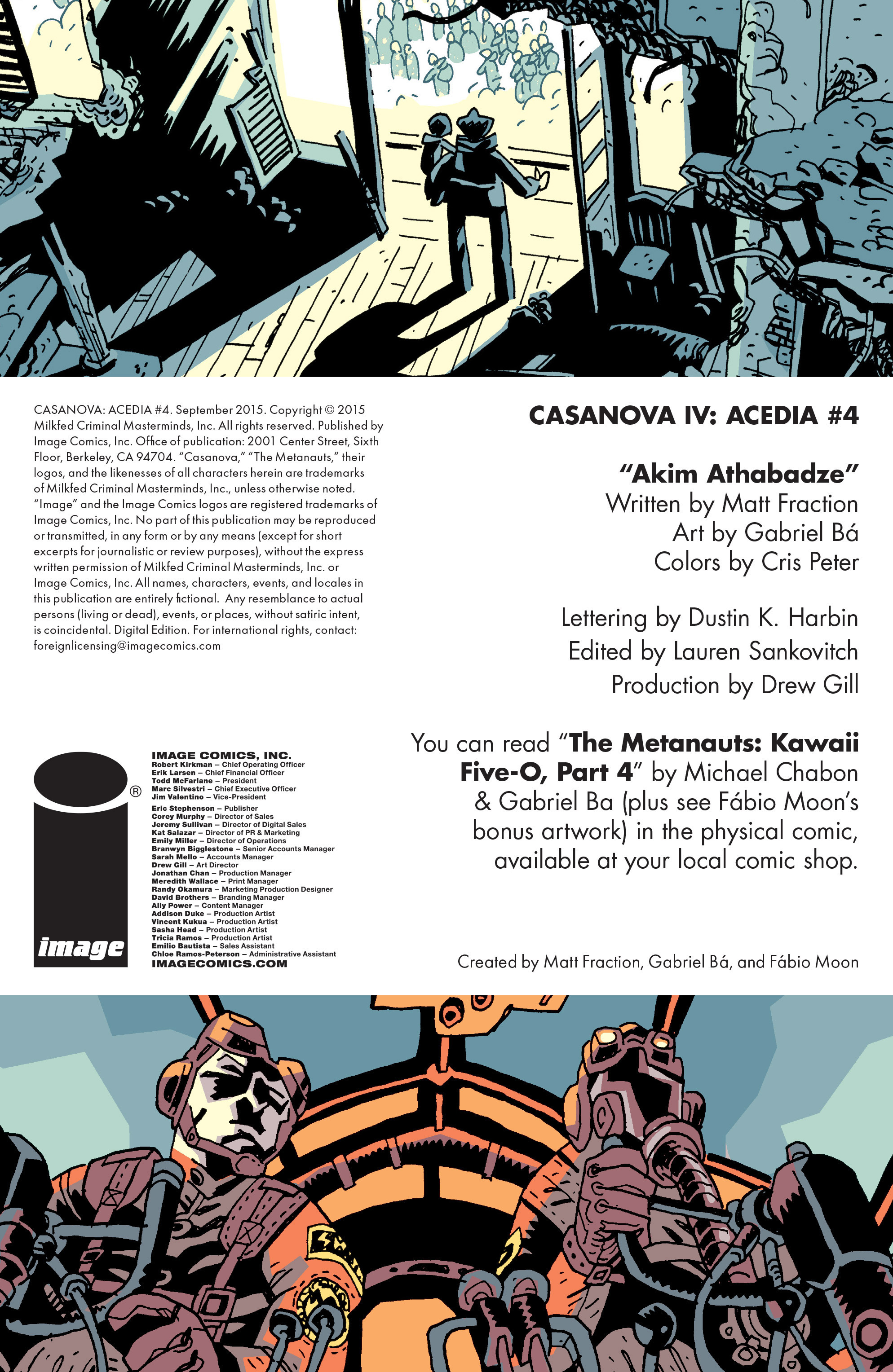 Read online Casanova: Acedia comic -  Issue #4 - 2