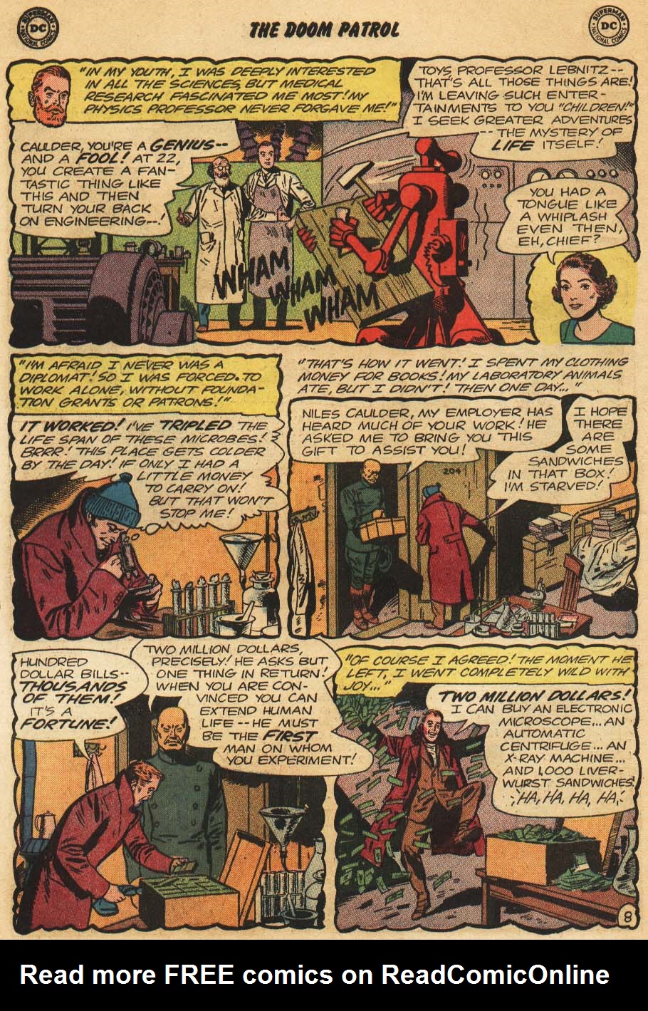 Read online Doom Patrol (1964) comic -  Issue #88 - 9