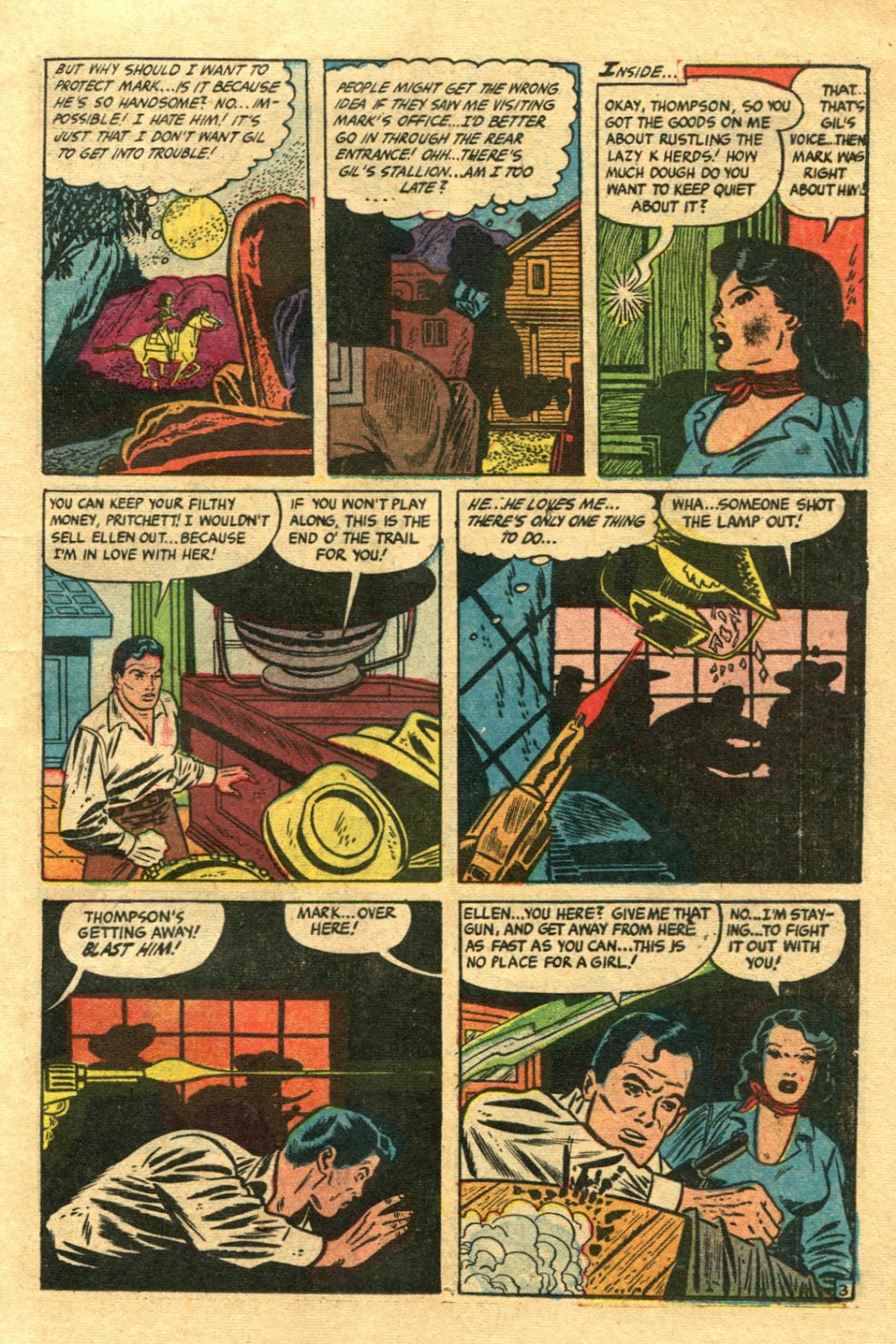 Cowgirl Romances (1950) issue 11 - Page 15