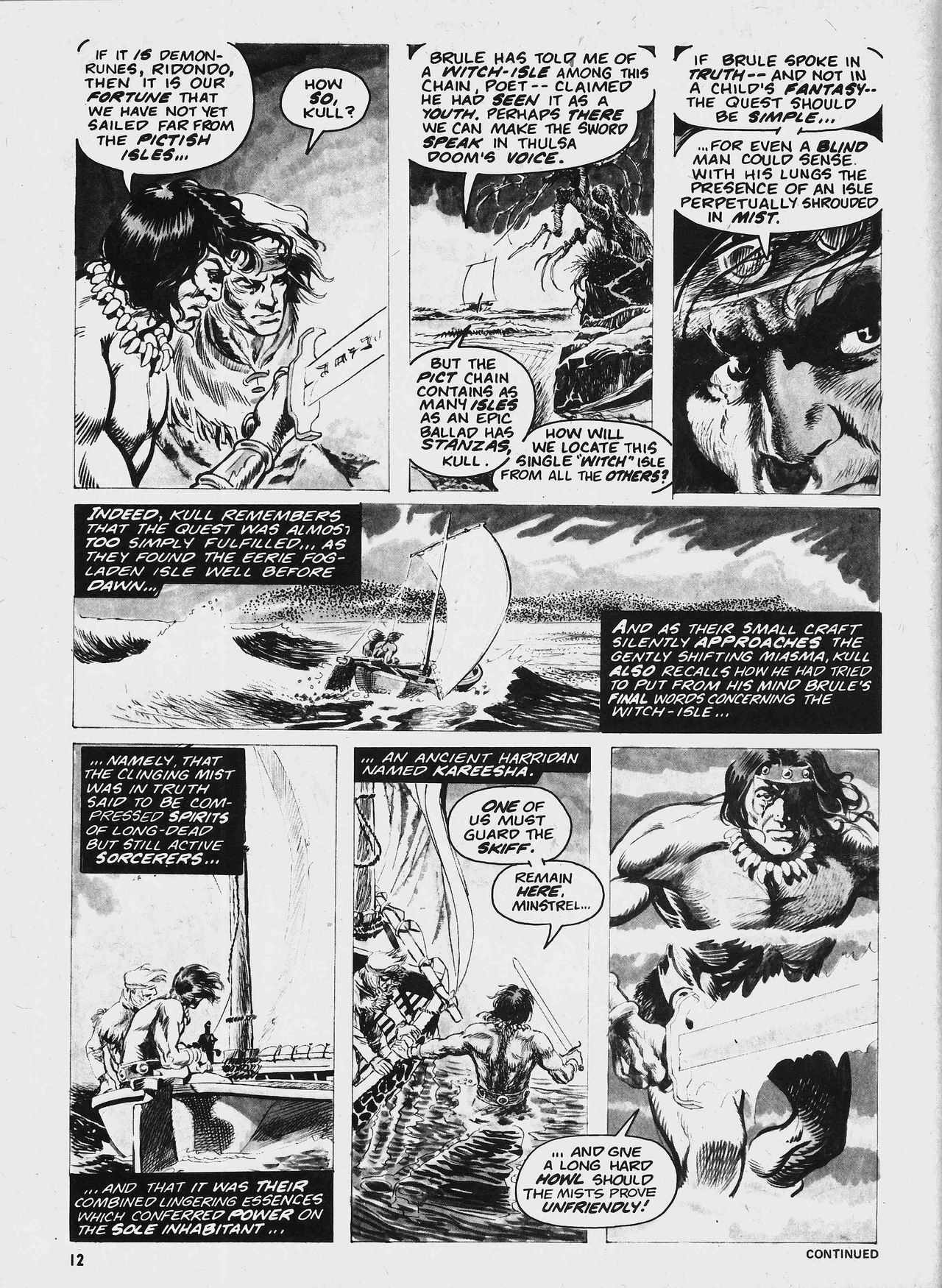 Read online Kull and the Barbarians comic -  Issue #3 - 12