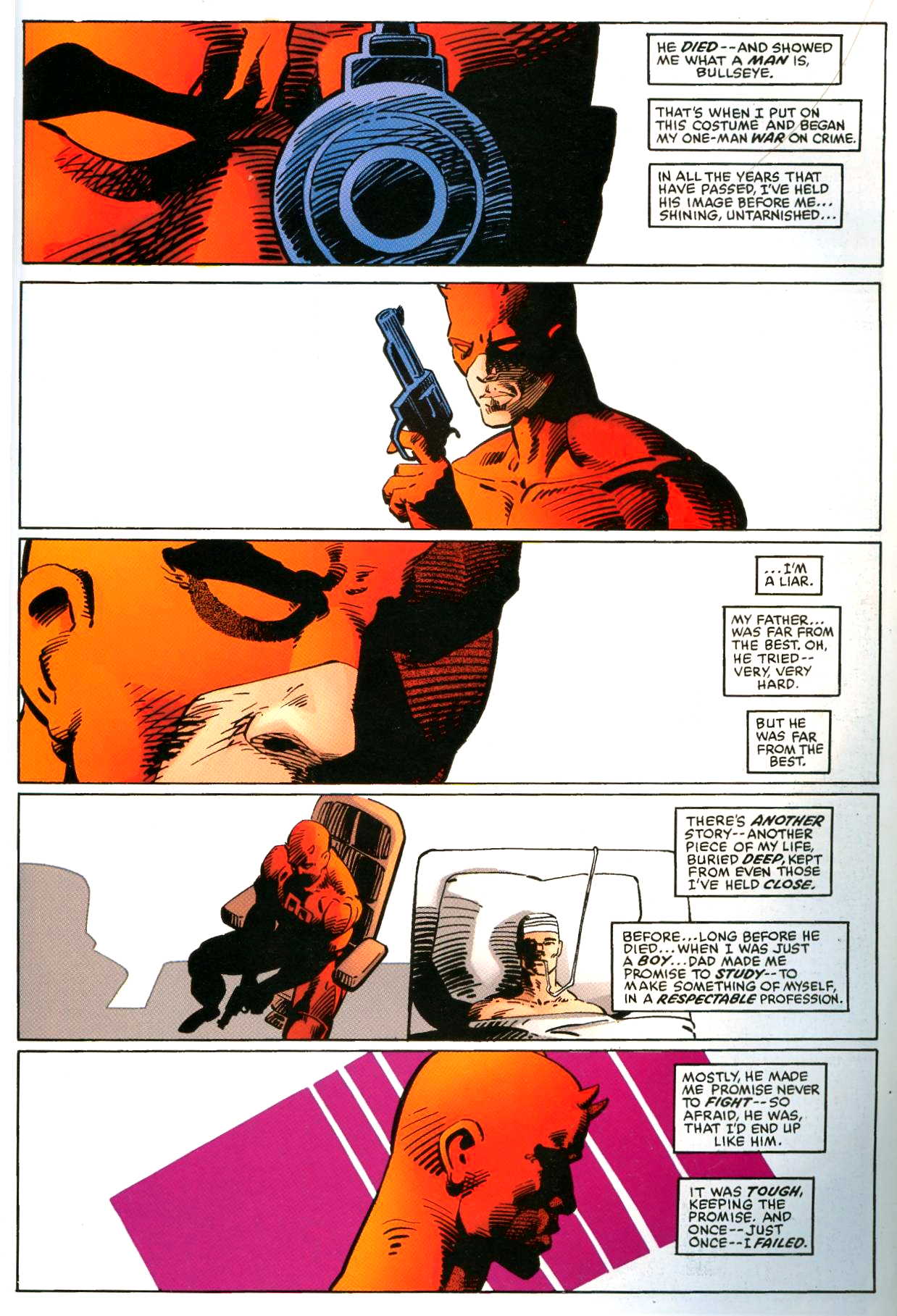 Read online Daredevil Visionaries: Frank Miller comic -  Issue # TPB 3 - 222