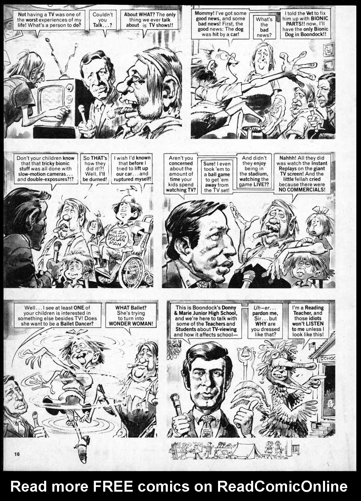 Read online MAD comic -  Issue #210 - 18