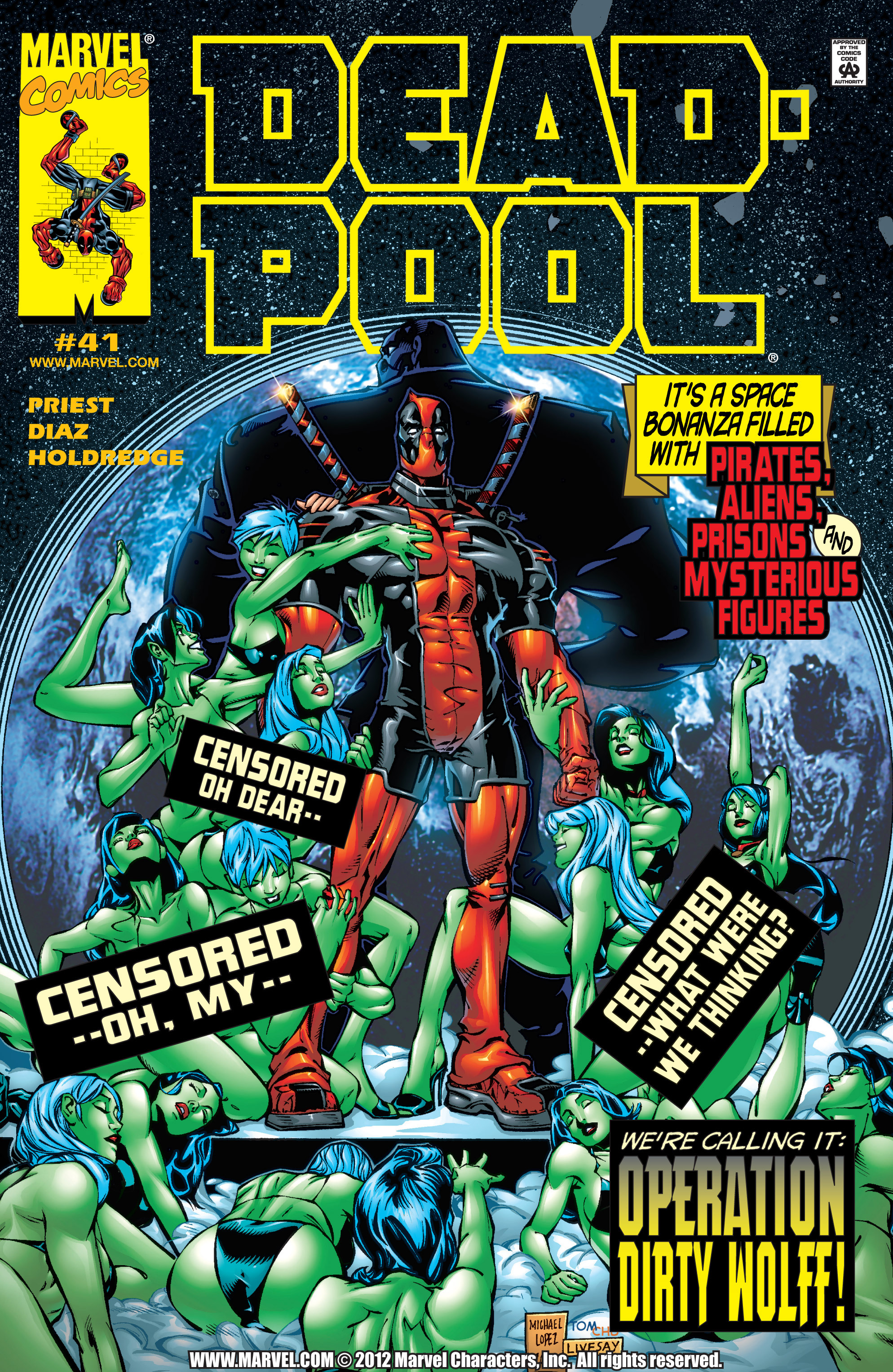 Read online Deadpool (1997) comic -  Issue #41 - 1