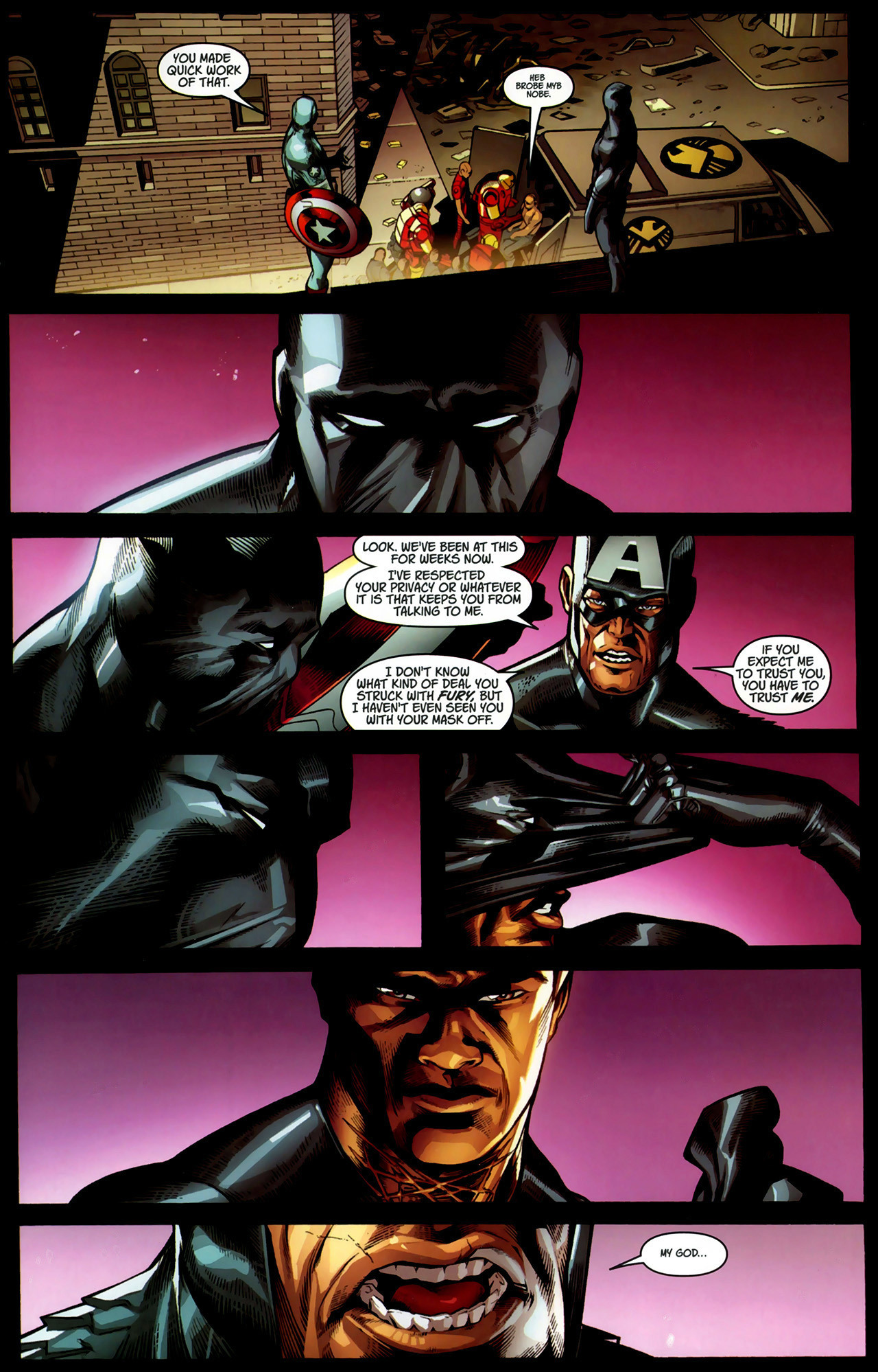 Read online Ultimate Captain America (2008) comic -  Issue # Full - 21