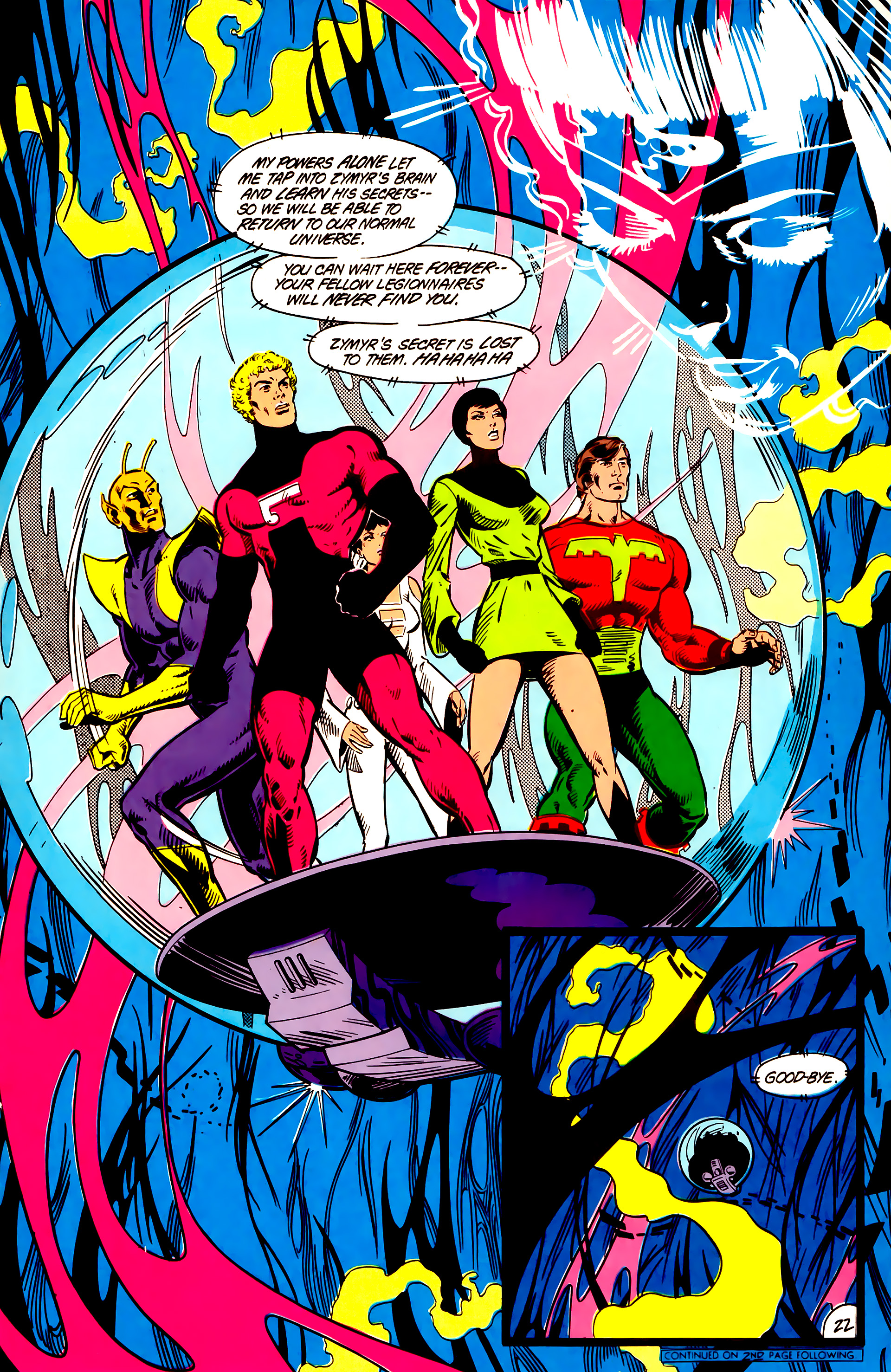 Read online Legion of Super-Heroes (1984) comic -  Issue #5 - 24